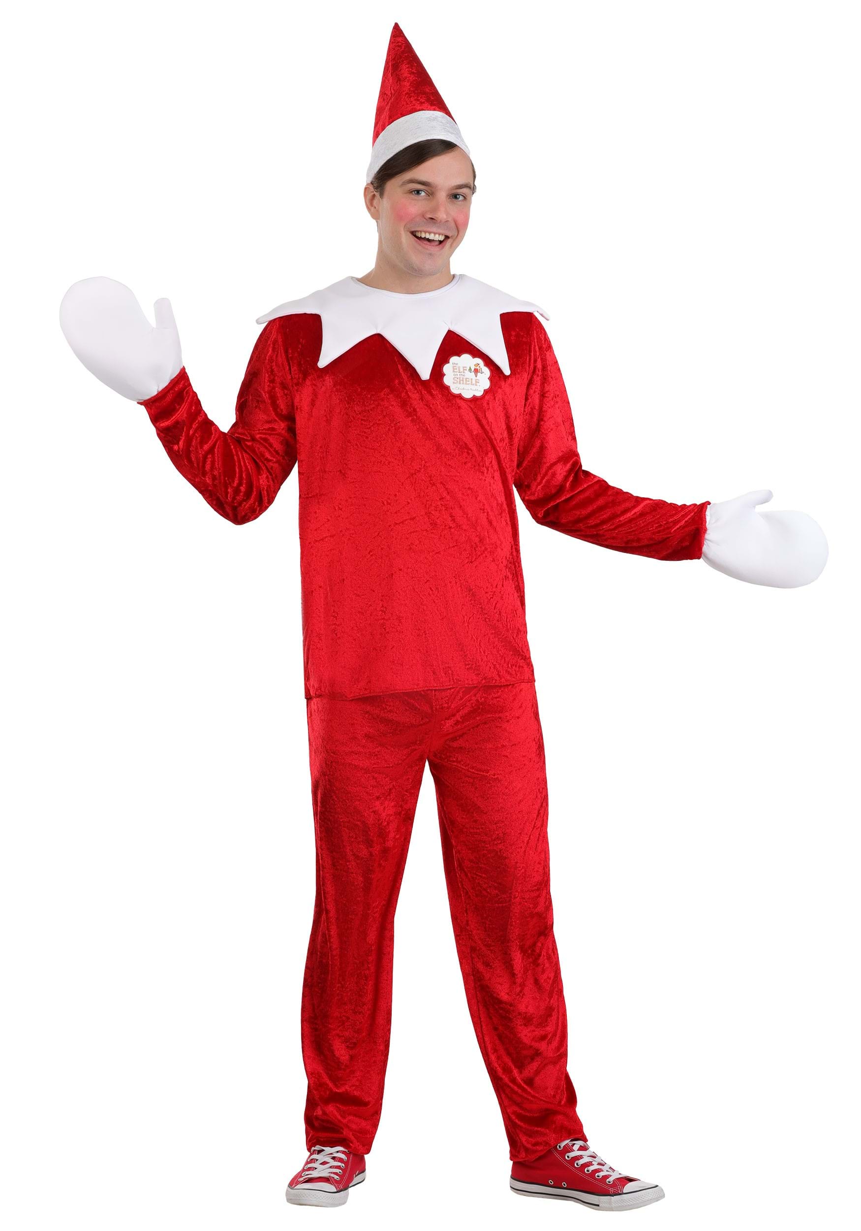 Elf on the Shelf Men's Deluxe Costume