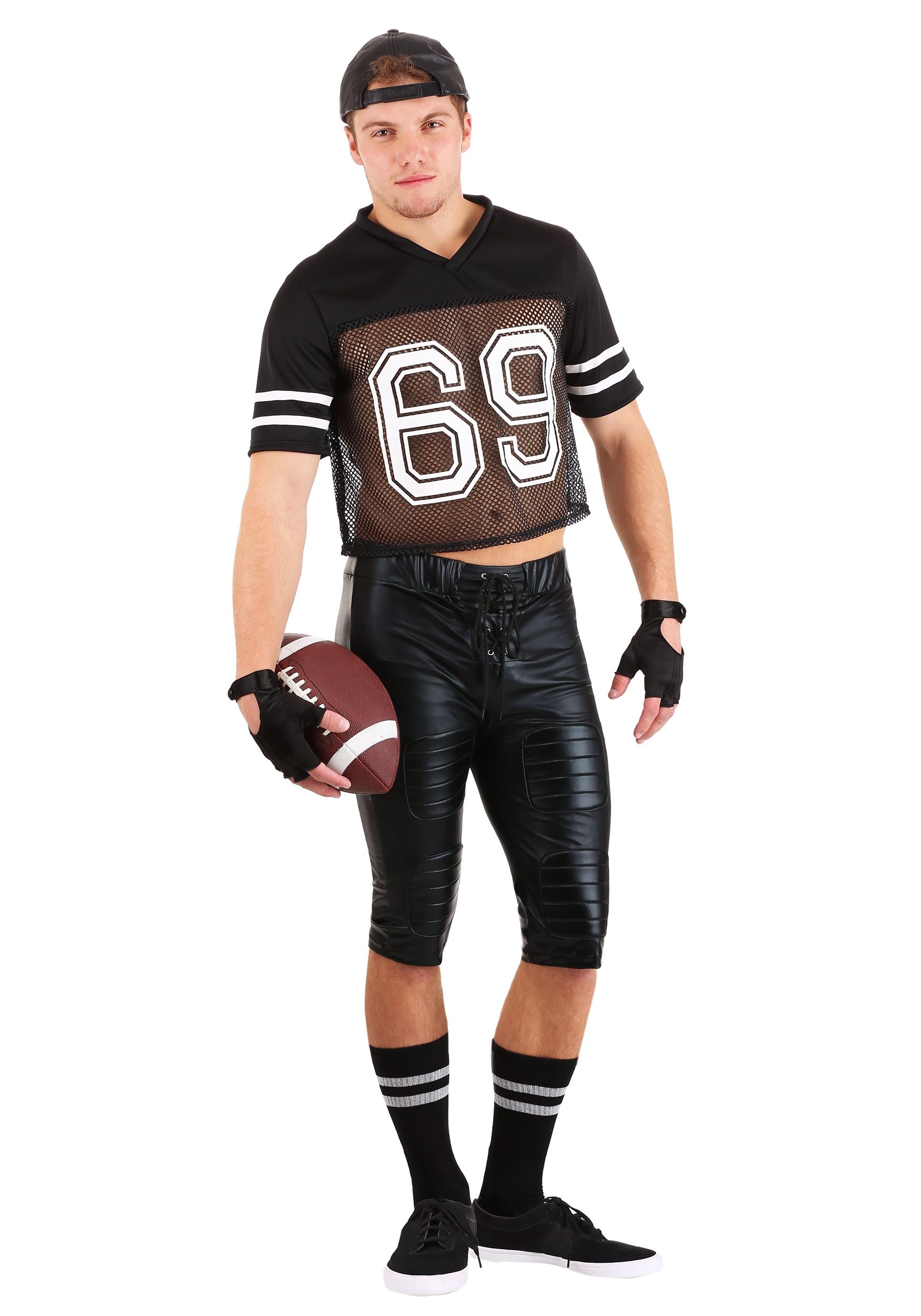 Tight End Footballer Costume for Adults 1 Tight End Footballer Costume for Adults