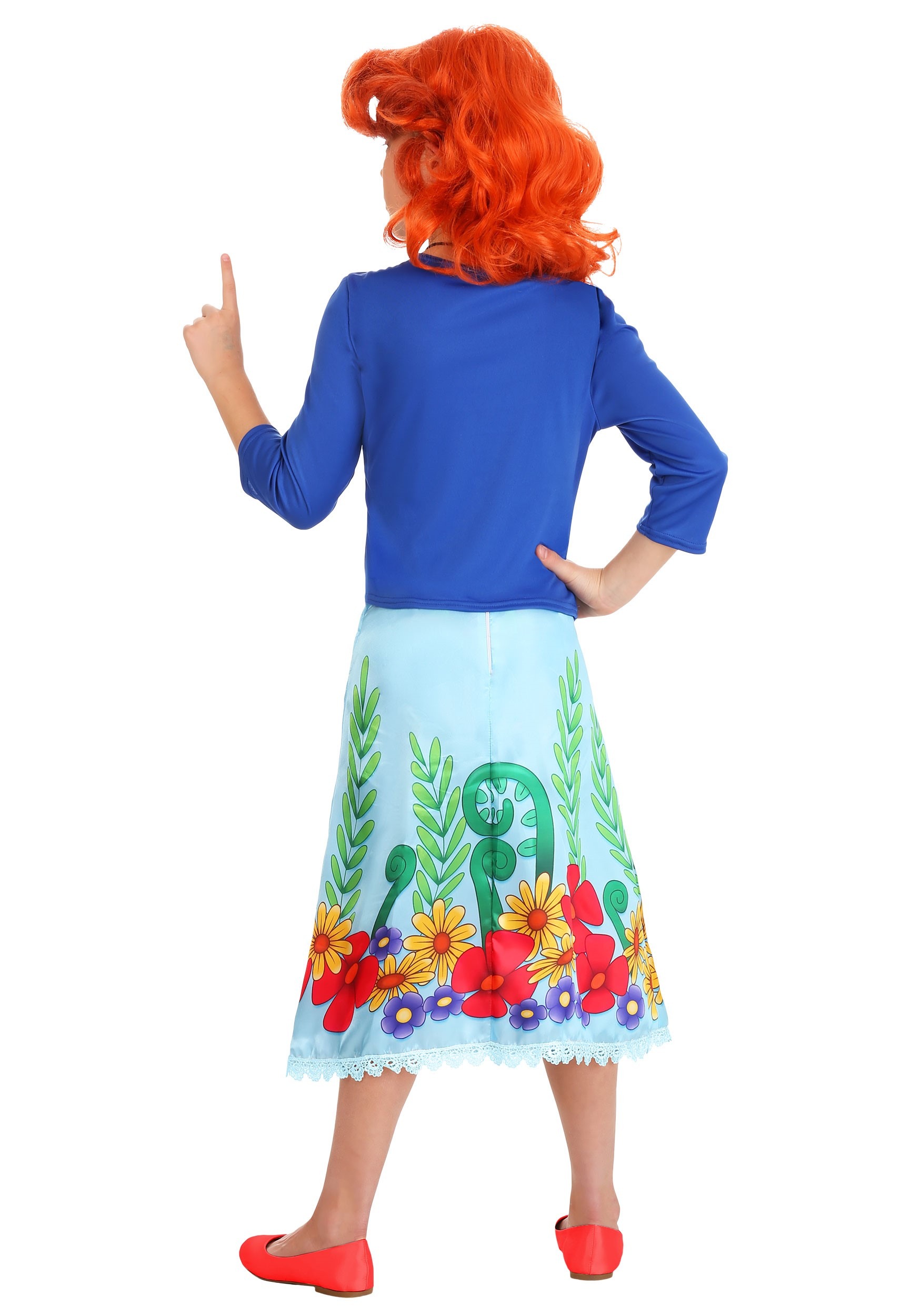 Girl's Magic School Bus Rides Again Ms Fiona Frizzle Costume 2 Girl's Magic School Bus Rides Again Ms Fiona Frizzle Costume