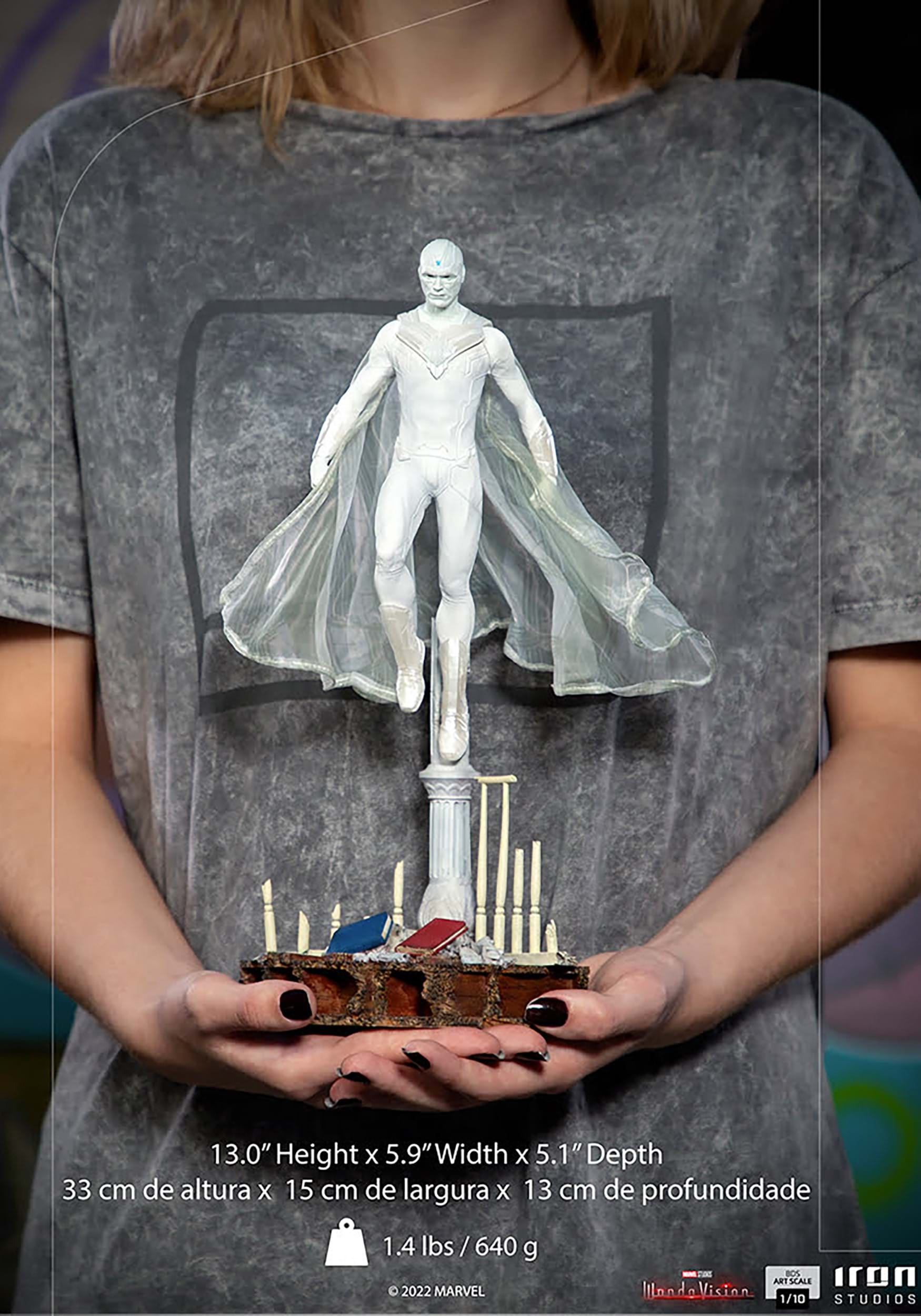 Wandavision White Vision BDS Art Scale 1/10 Marvel Statue
