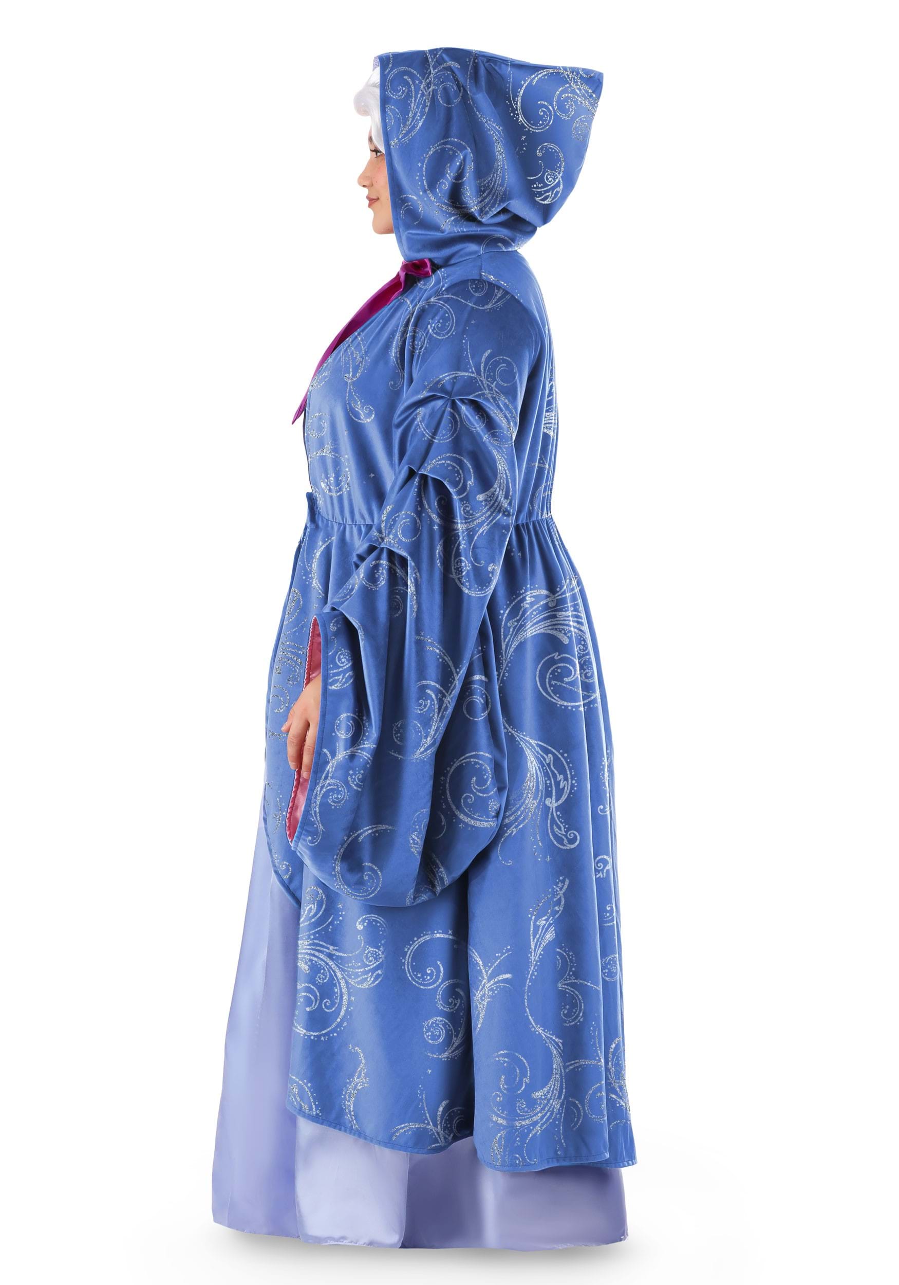 Plus Size Women's Premium Fairy Godmother Costume 5 Plus Size Women's Premium Fairy Godmother Costume