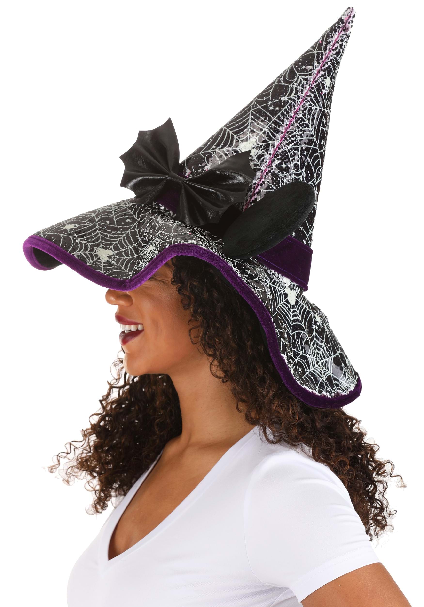 Disney Minnie Mouse Spider Webs Witch Hat 4 Disney Minnie Mouse Spider Webs Witch Hat