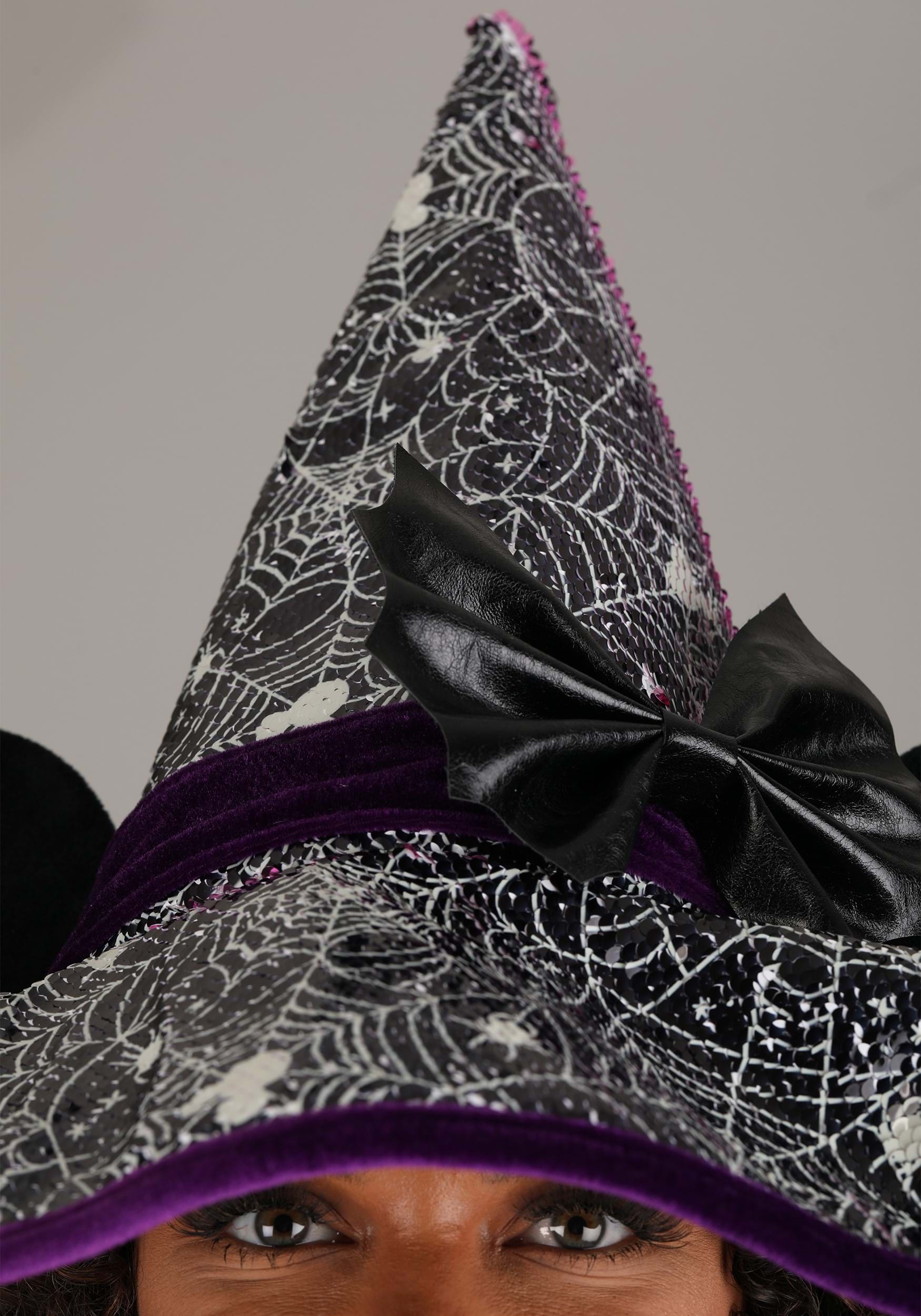 Disney Minnie Mouse Spider Webs Witch Hat 6 Disney Minnie Mouse Spider Webs Witch Hat
