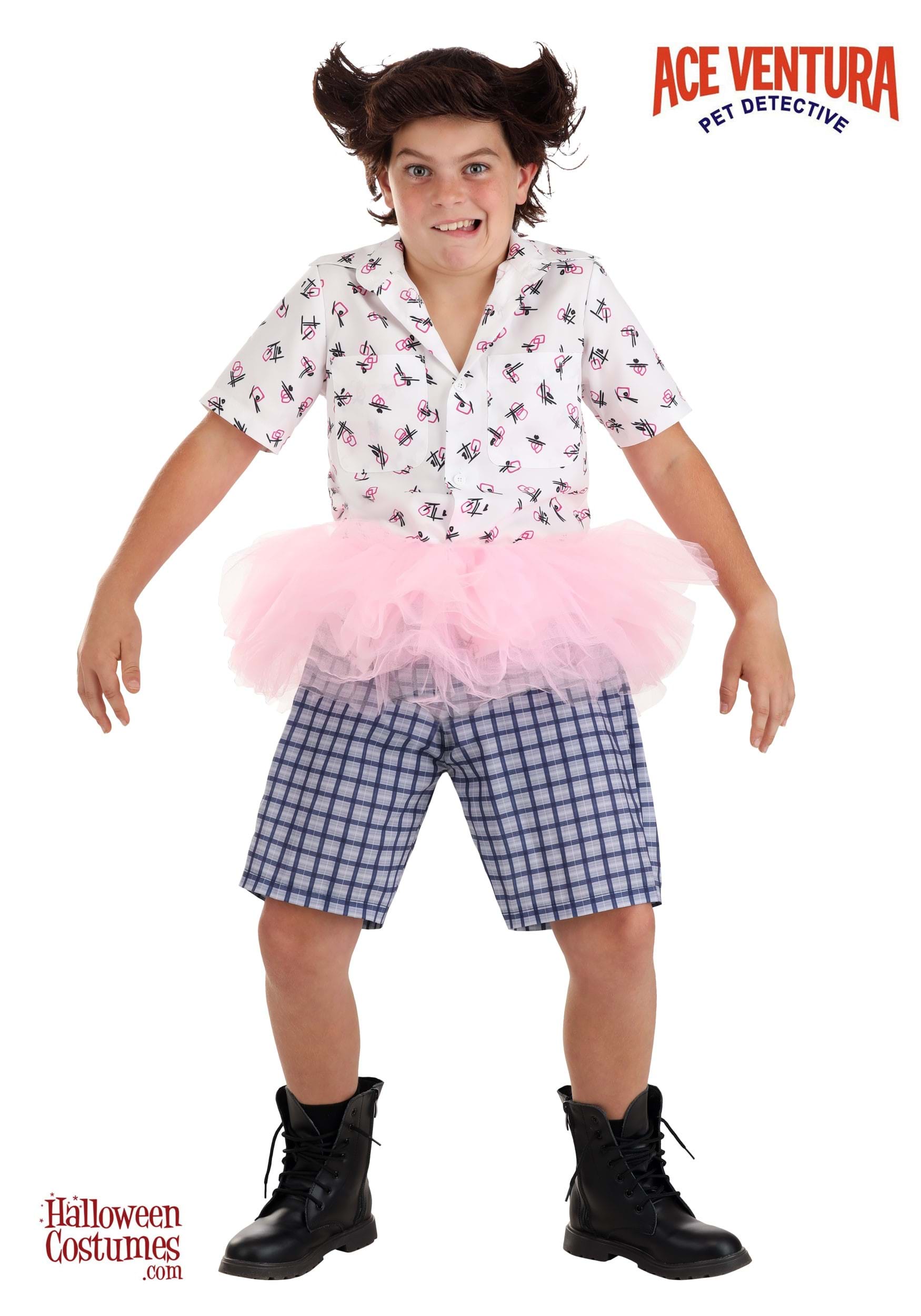 Kid's Ace Ventura Tutu Costume