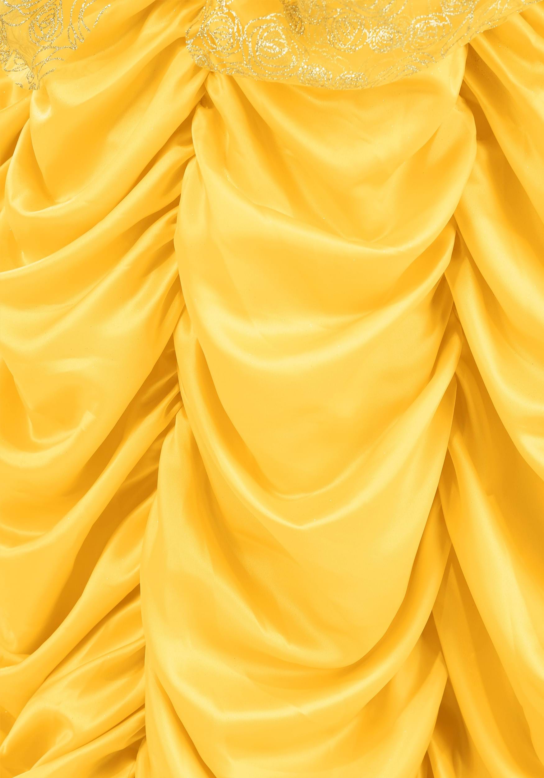 Premium Disney Belle Costume Dress for Women