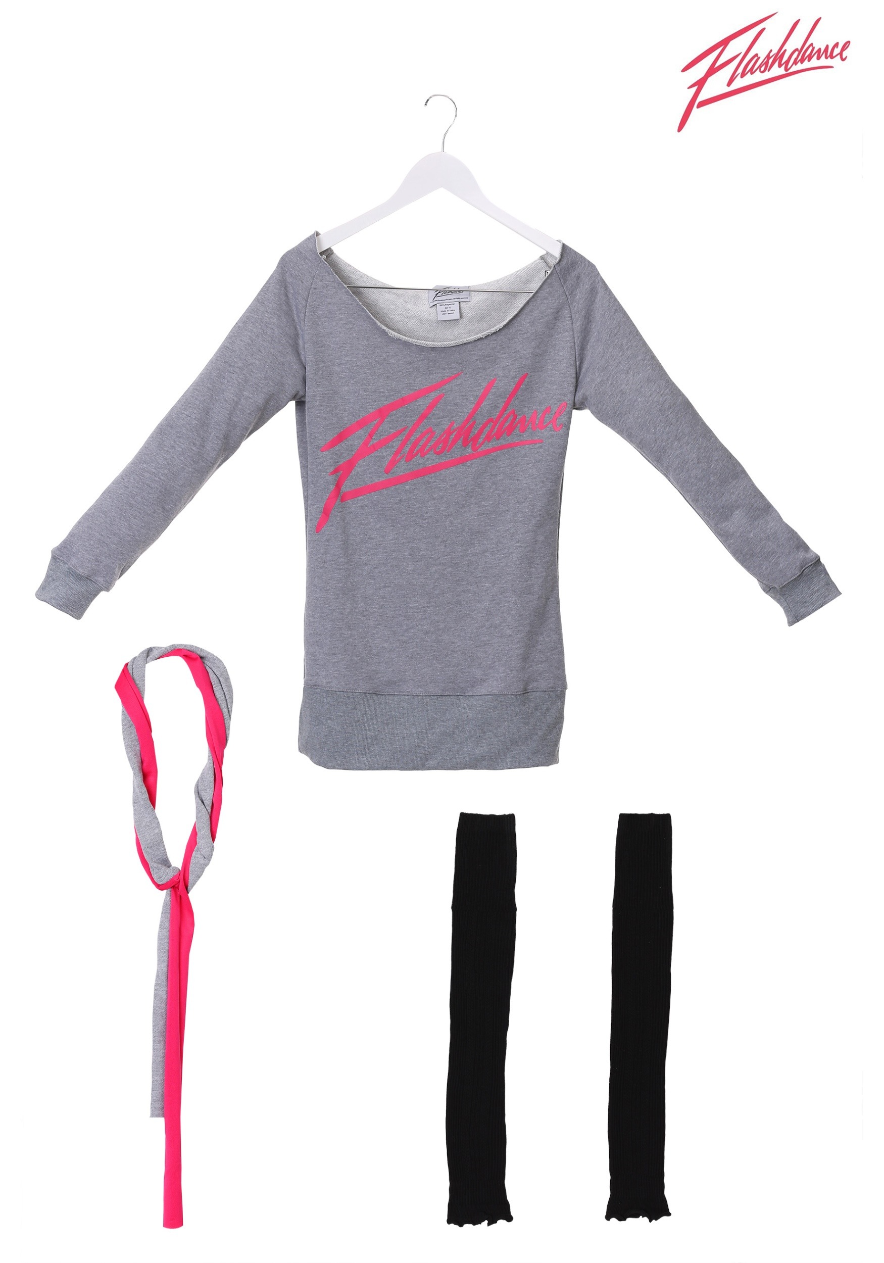 Women's Flashdance Plus Size Costume