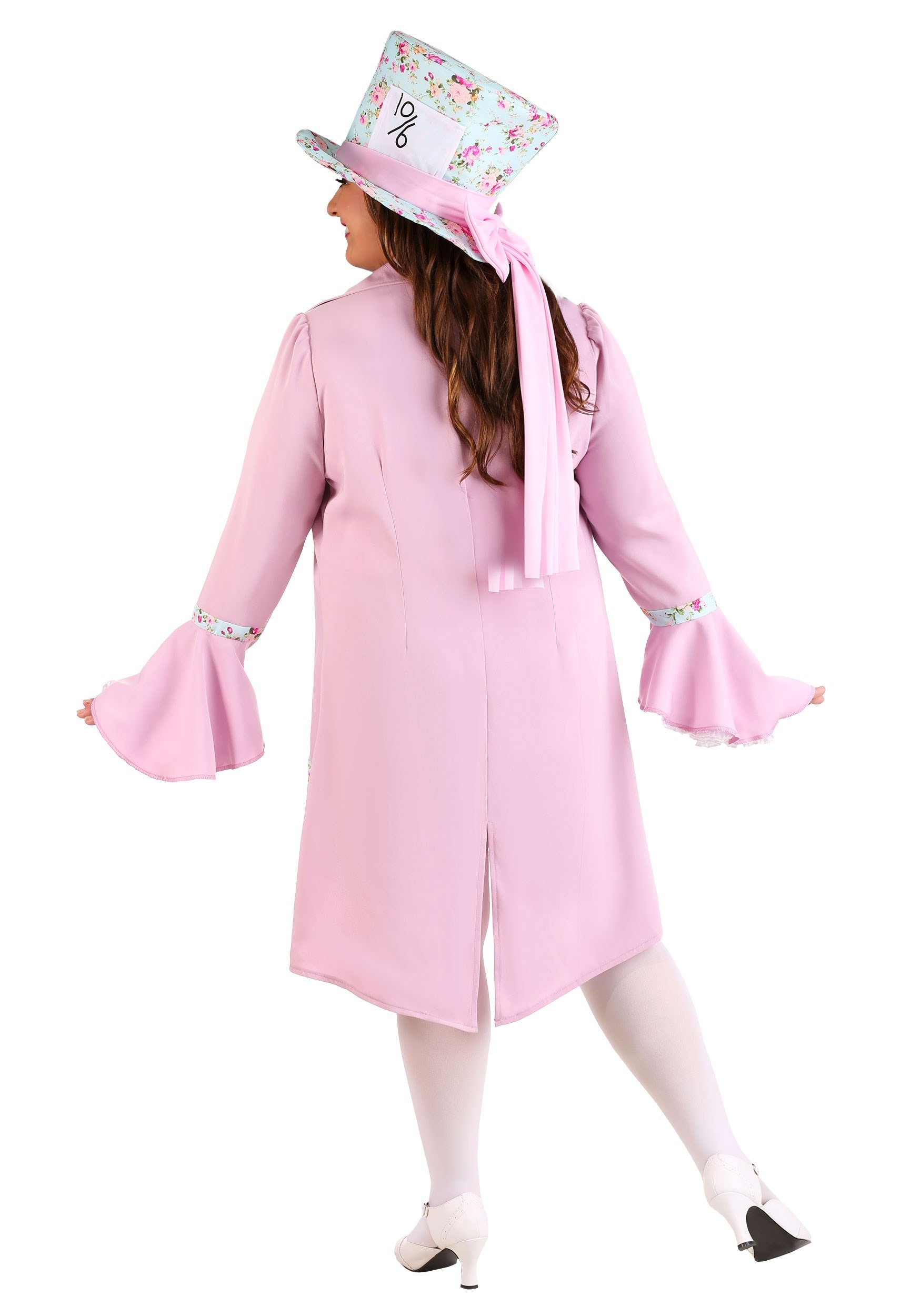 Women's Pretty Mad Hatter Plus Size Costume