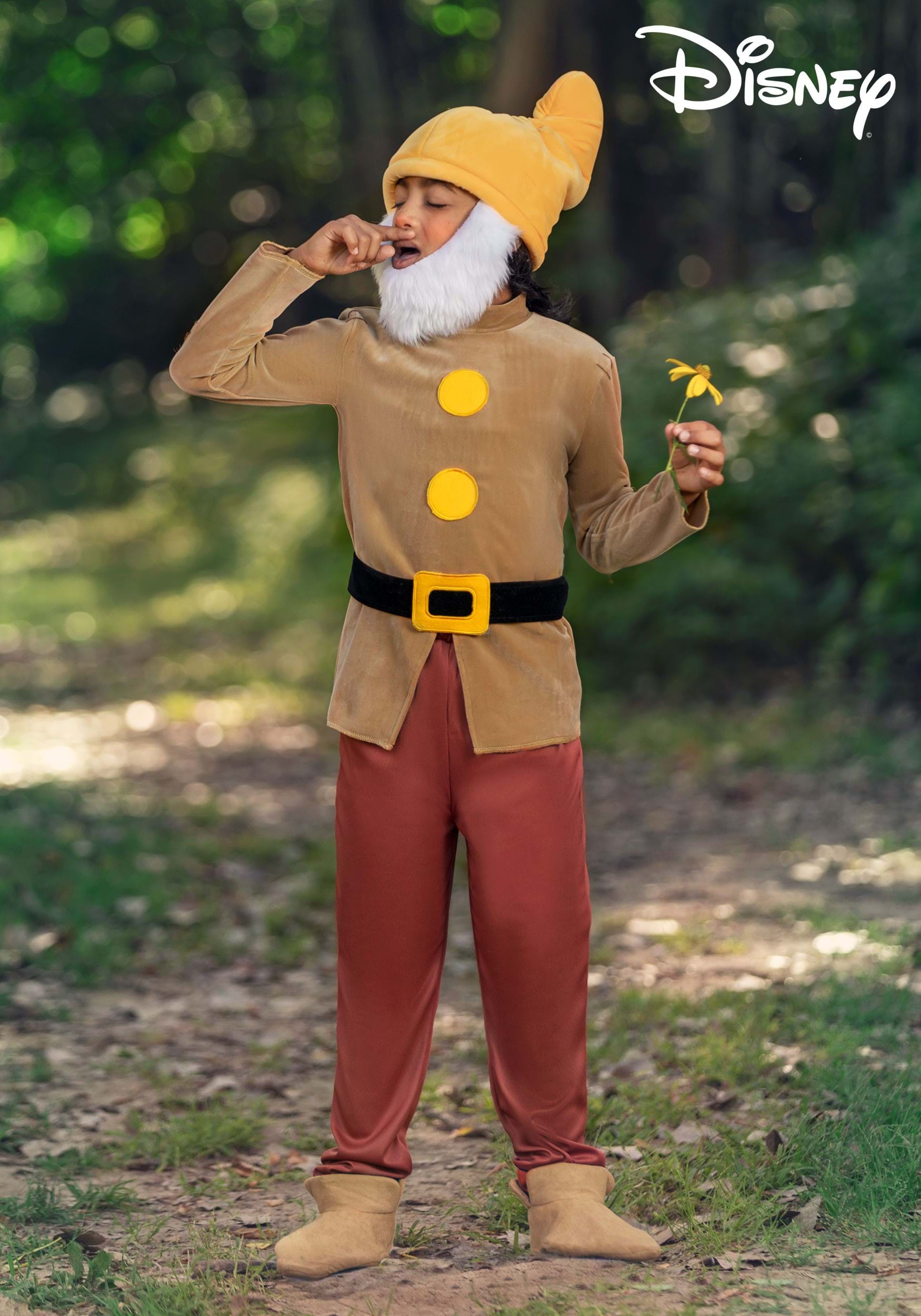Kid's Disney Snow White Sneezy Dwarf Costume