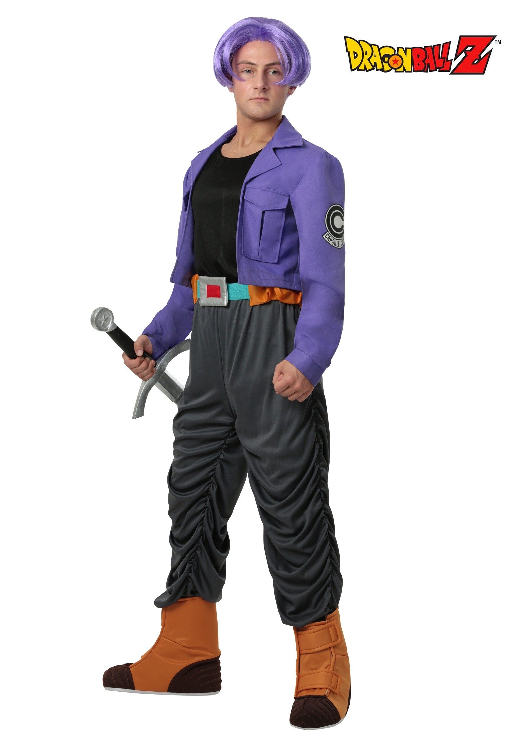 Dragon Ball Z Trunks Men's Costume 1 Dragon Ball Z Trunks Men's Costume