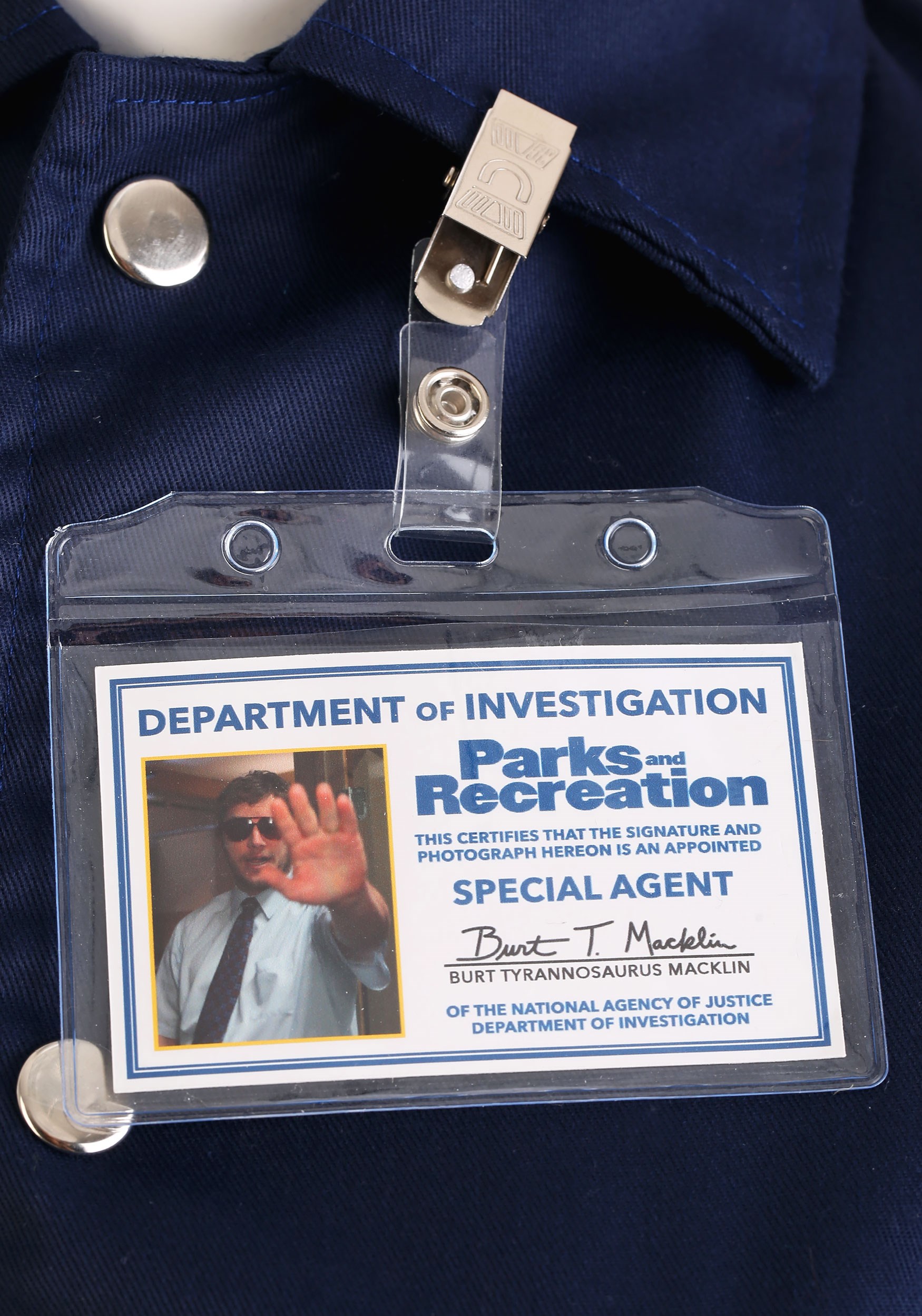 Parks and Recreation Plus Size Burt Macklin Costume 3 Parks and Recreation Plus Size Burt Macklin Costume