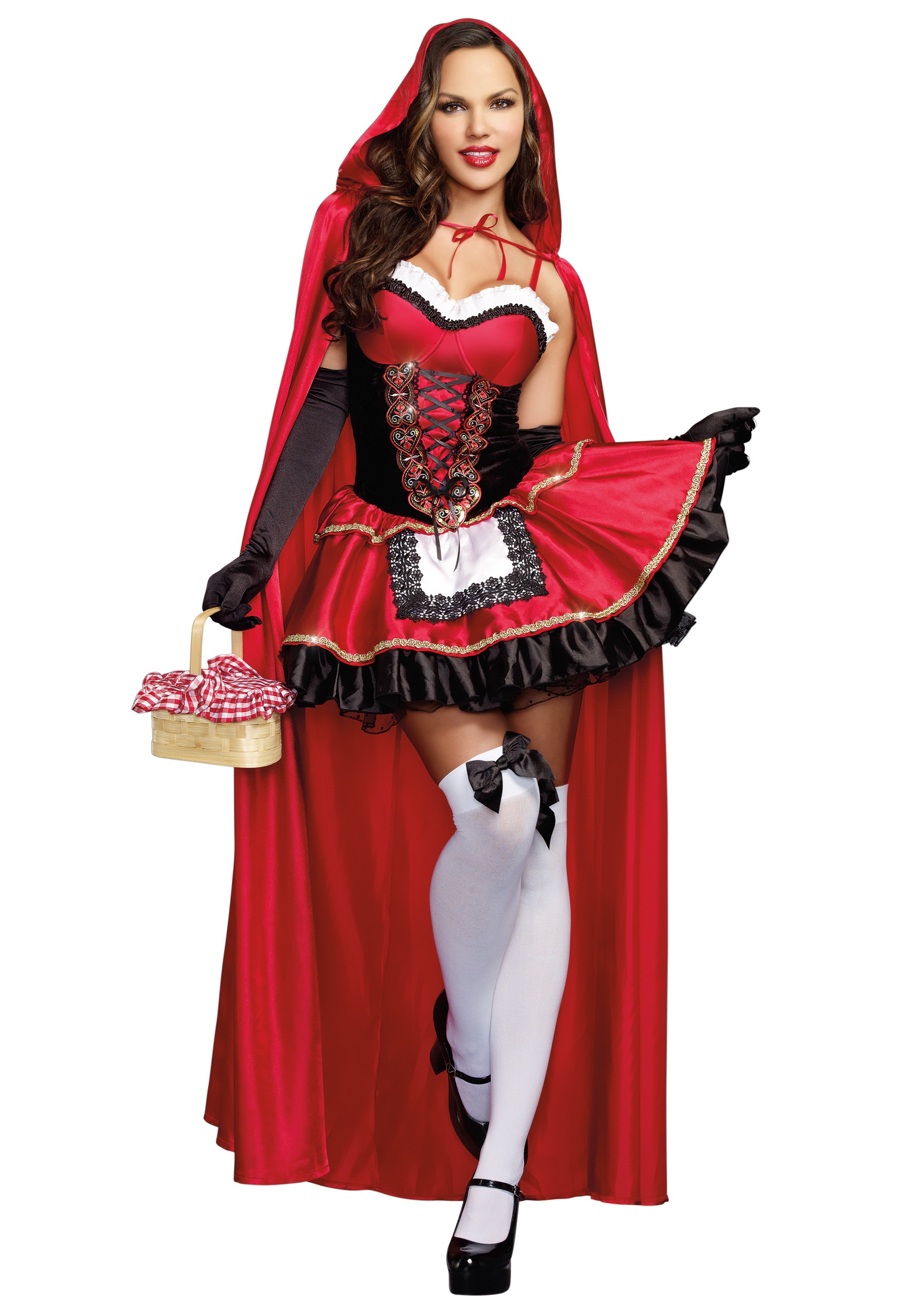 Women's Little Red Riding Hood Costume 1 Women's Little Red Riding Hood Costume