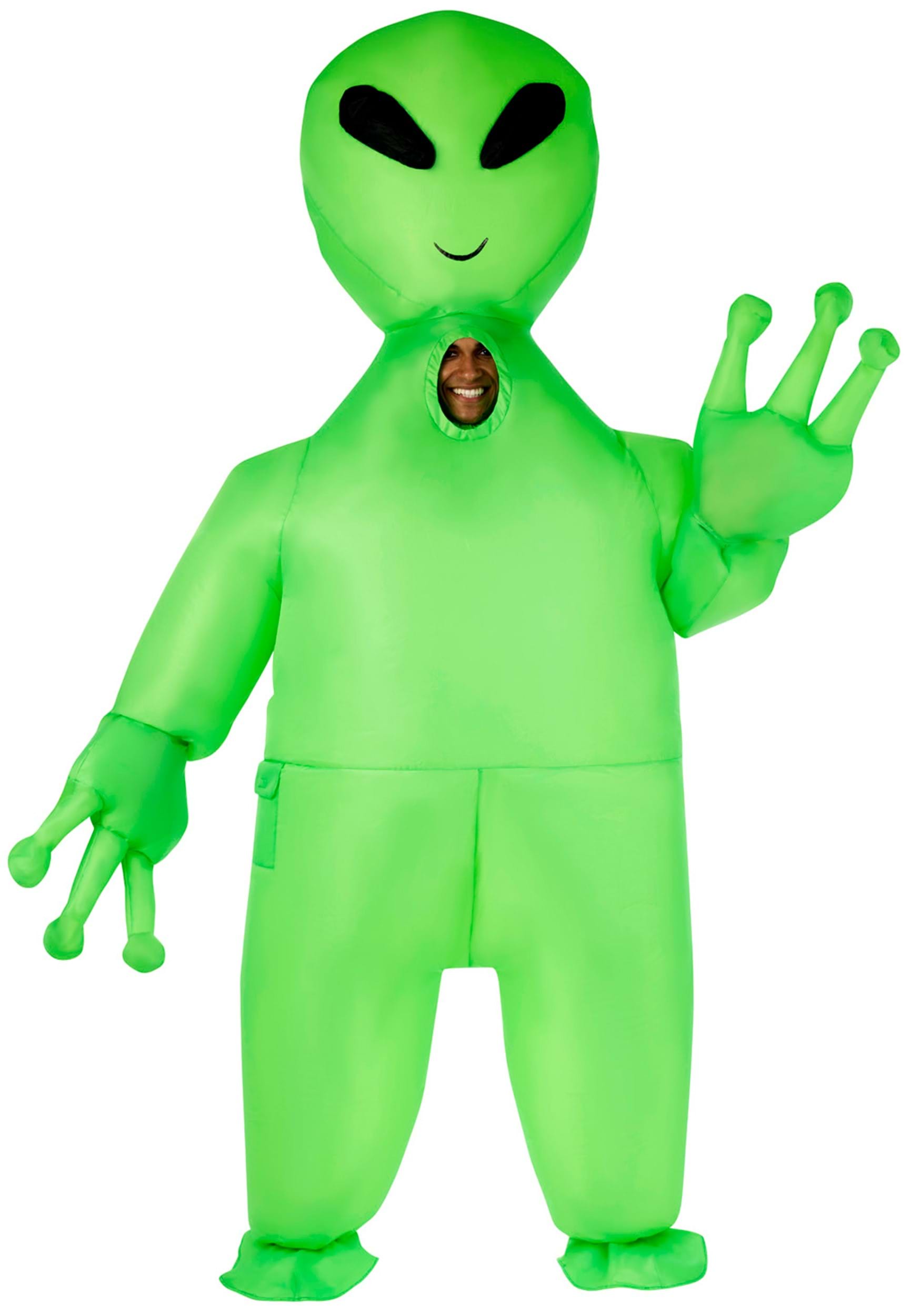 Adult Giant Alien Inflatable Costume 1 Adult Giant Alien Inflatable Costume
