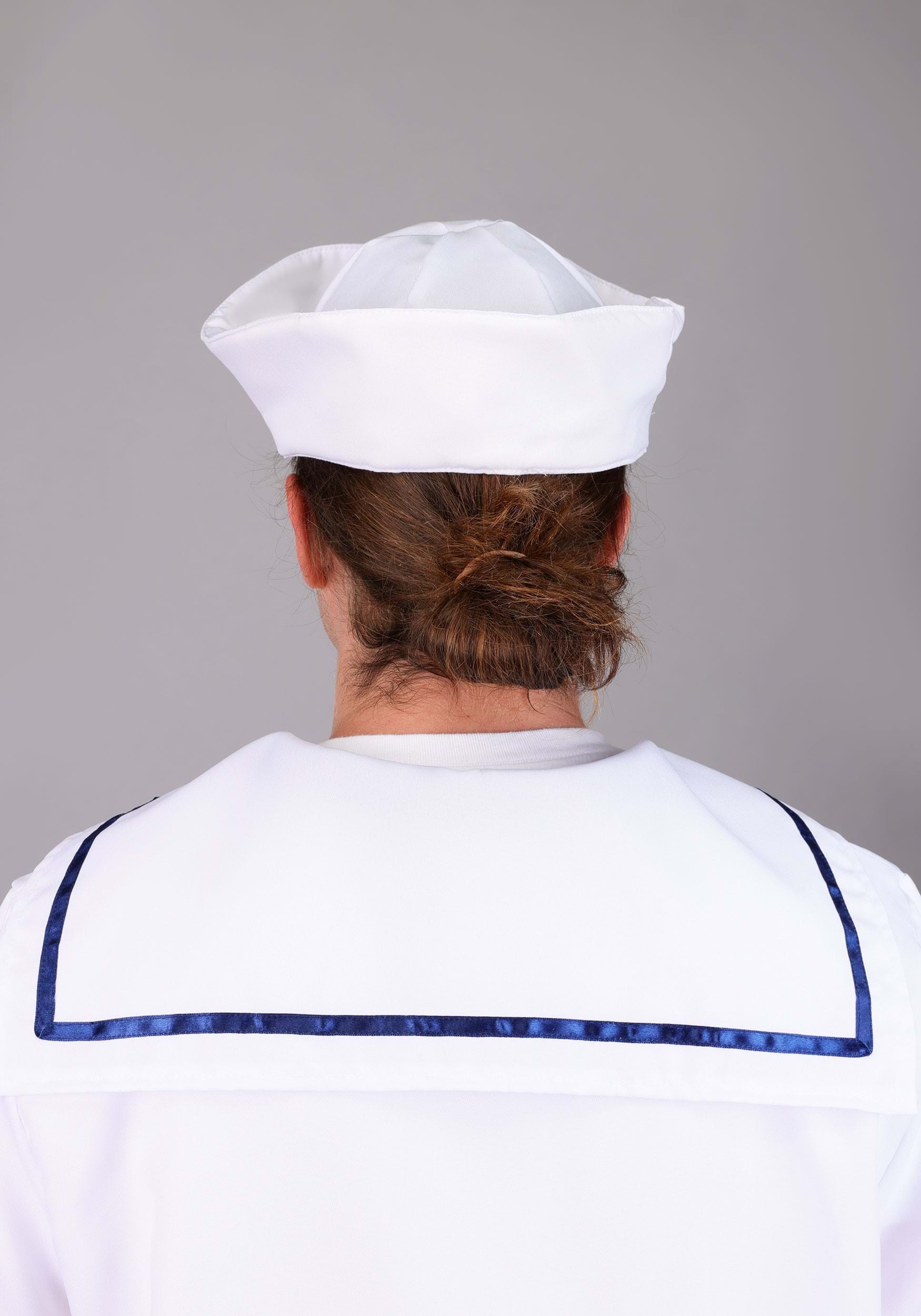 White Sailor Costume for Men 10 White Sailor Costume for Men