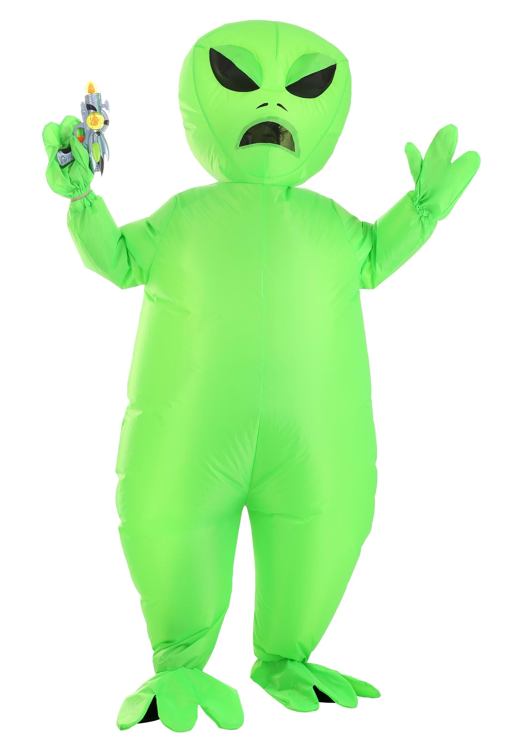 Adult Costume Inflatable Alien