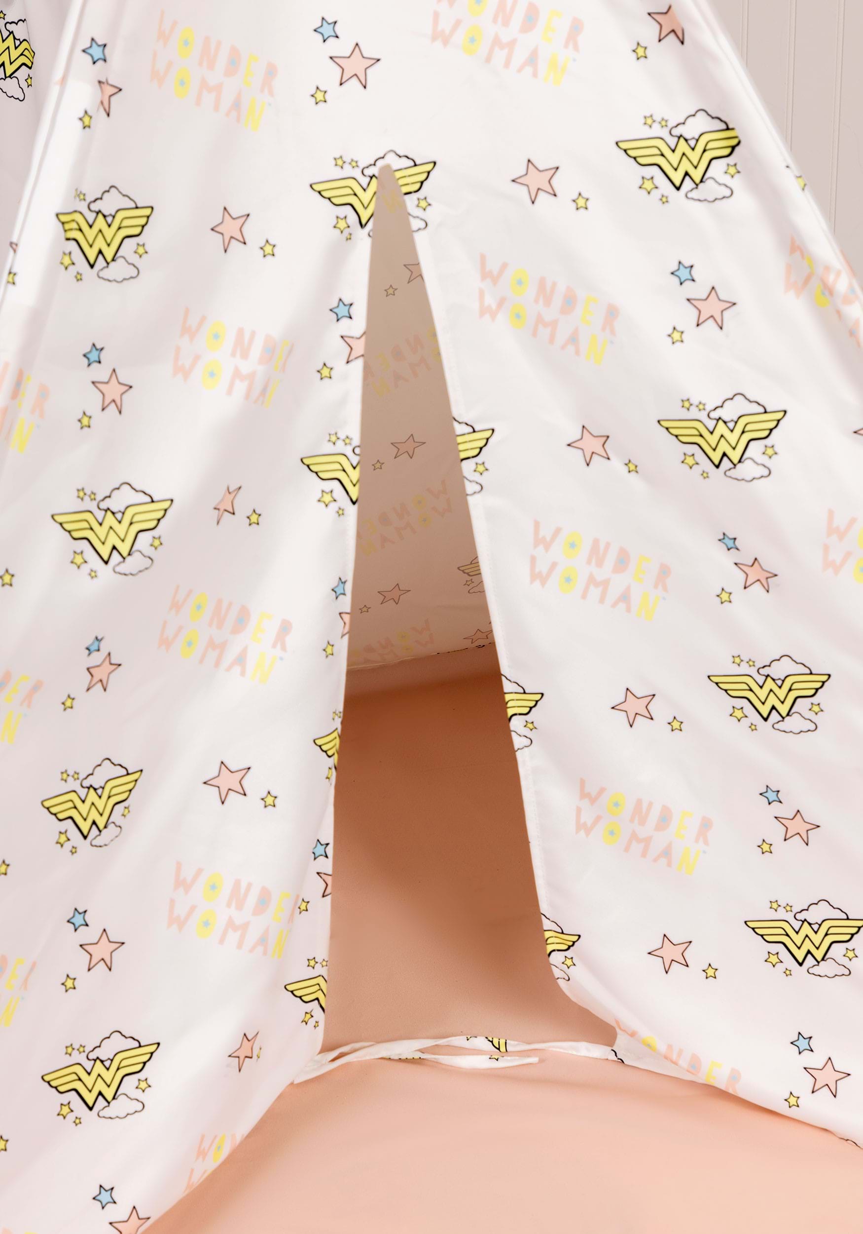 Kid's Wonder Woman Teepee 4 Kid's Wonder Woman Teepee