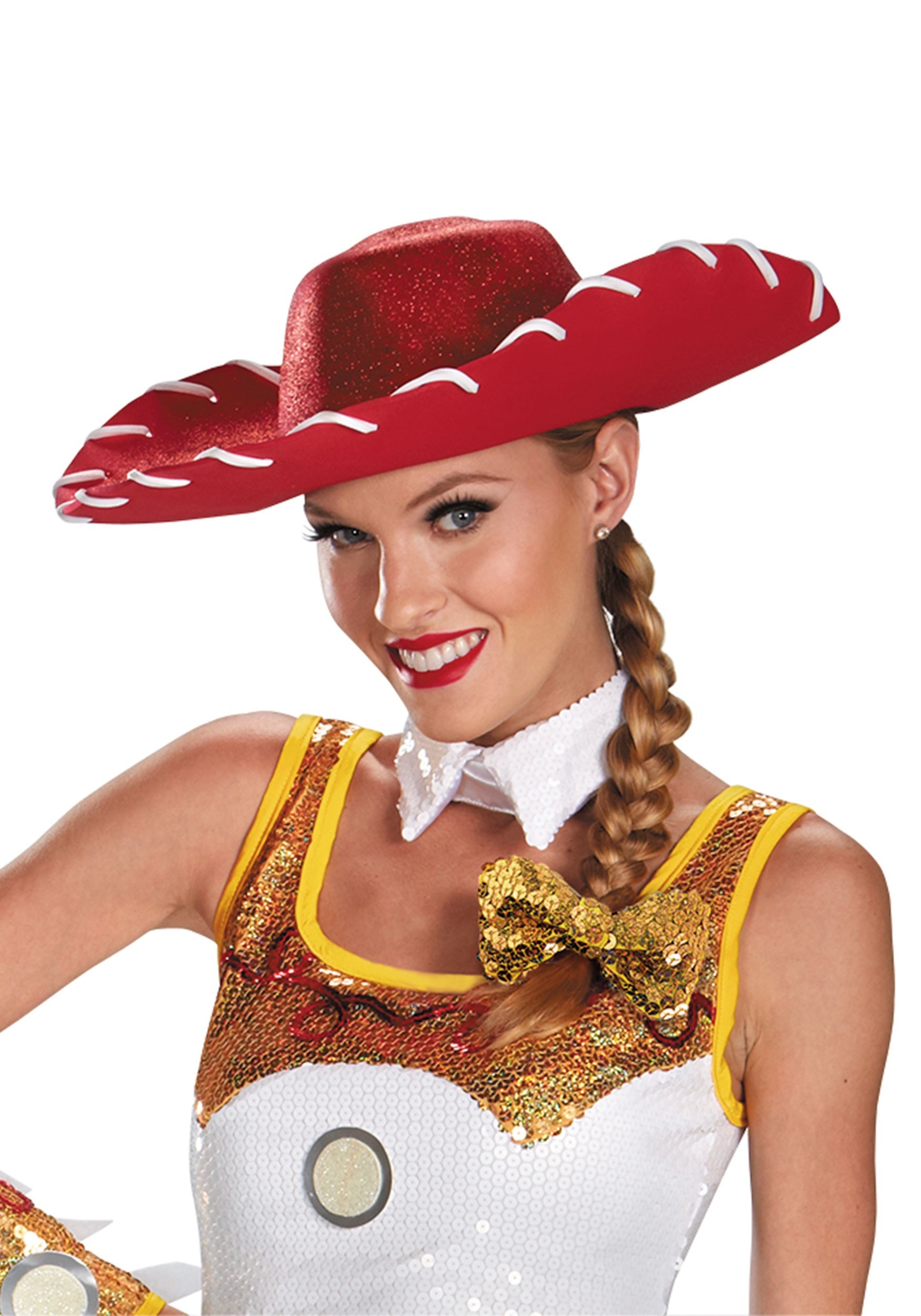 Jessie Glam Costume Hat and Bow Set 1 Jessie Glam Costume Hat and Bow Set