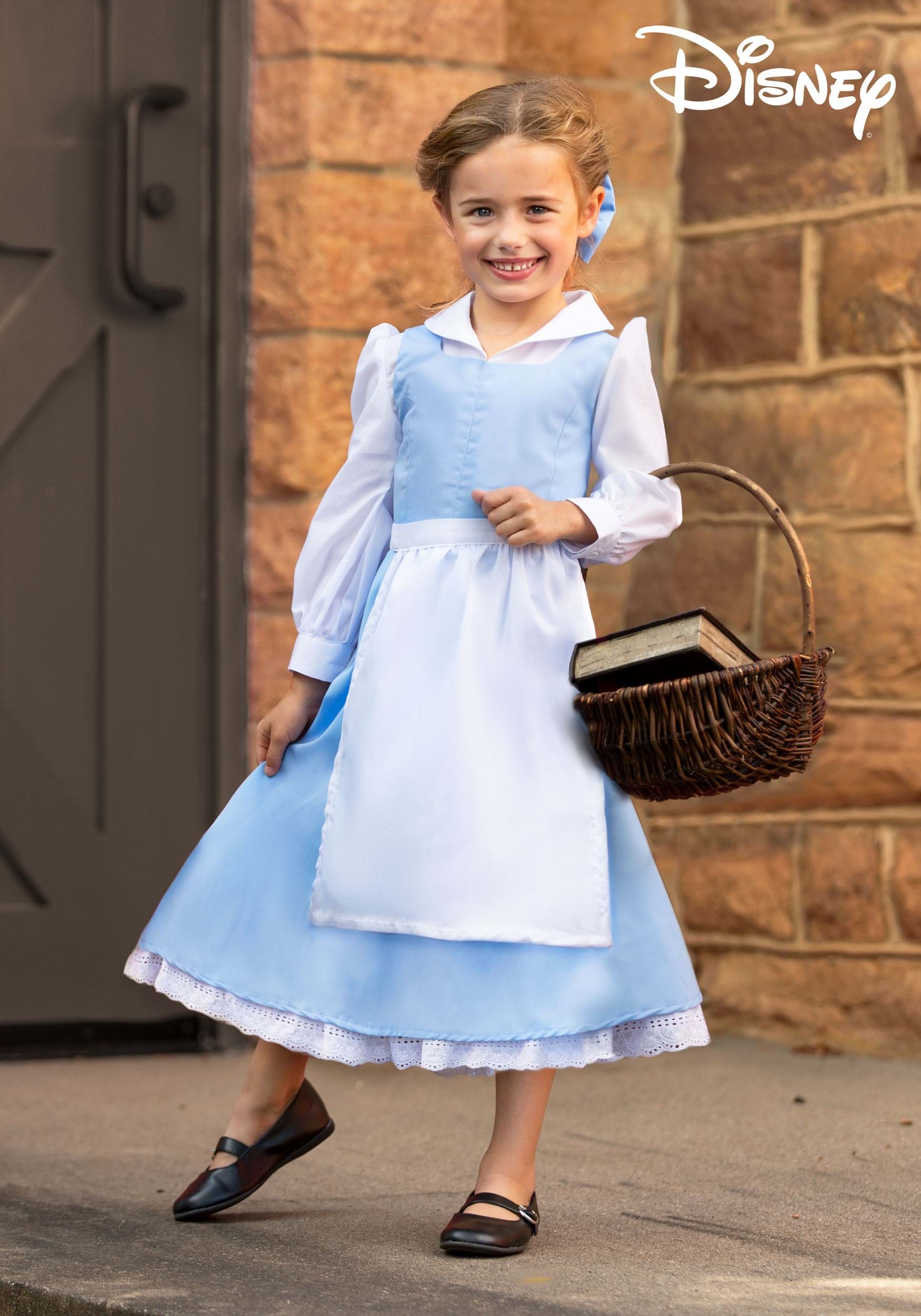 Belle Blue Dress Costume for Toddlers from Disney's Beauty and the Beast