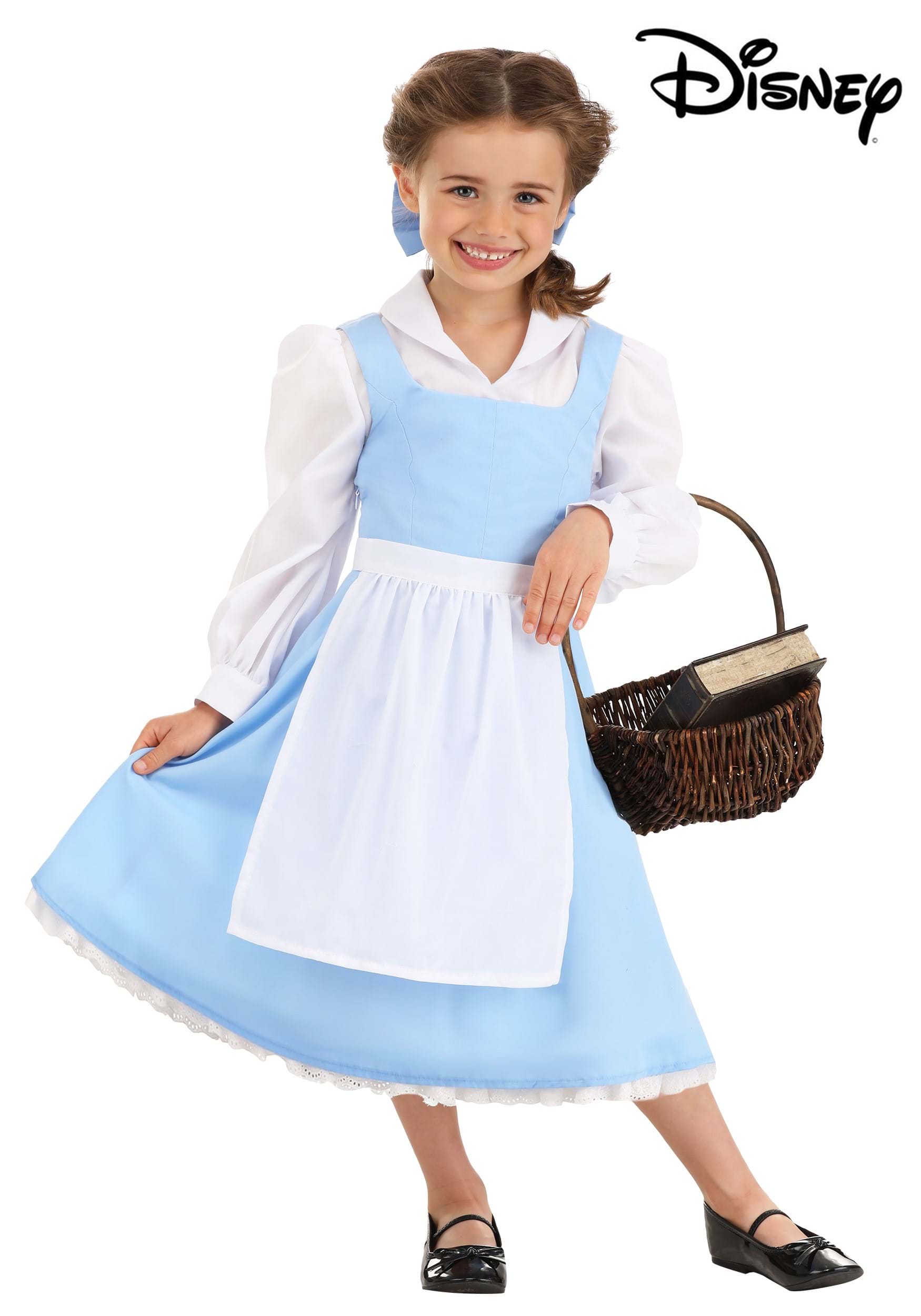 Belle Blue Dress Costume for Toddlers from Disney's Beauty and the Beast