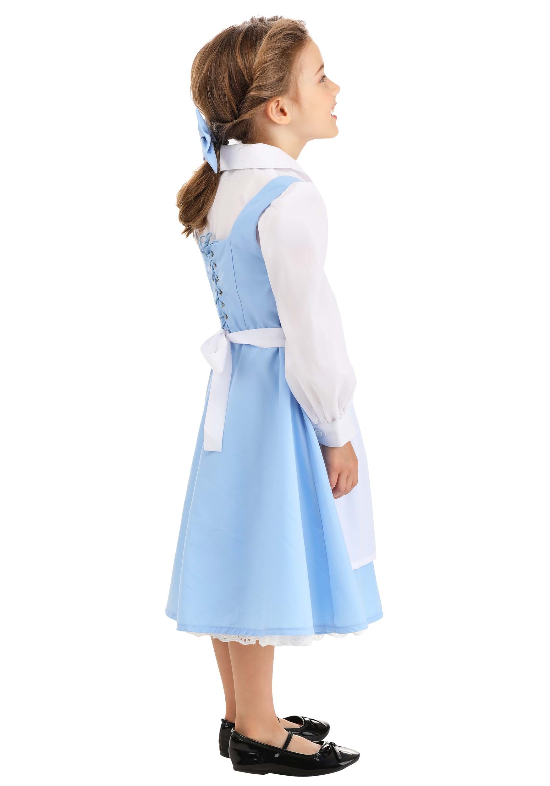 Belle Blue Dress Costume for Toddlers from Disney's Beauty and the Beast