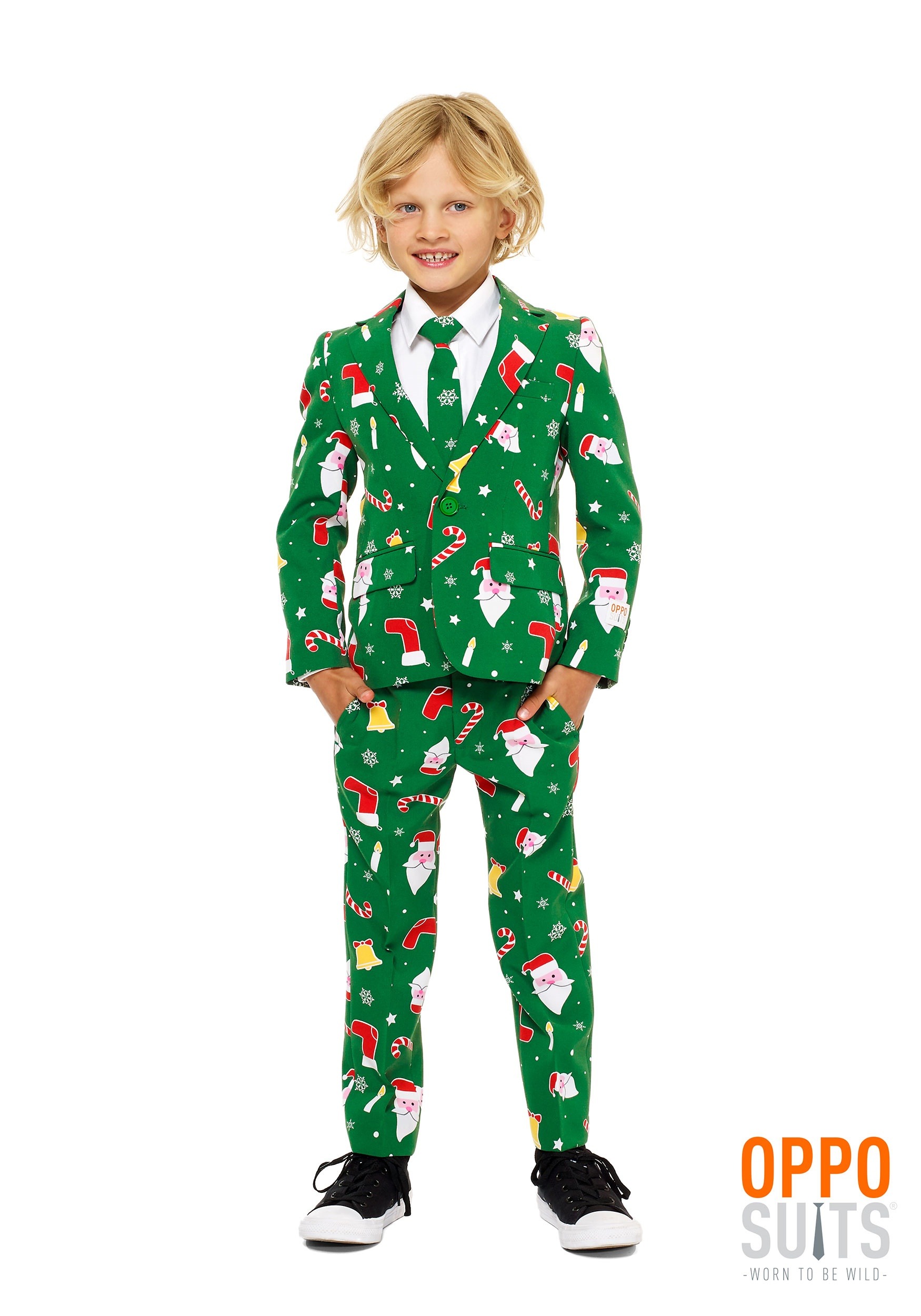 Boy's Santa Boss OppoSuit