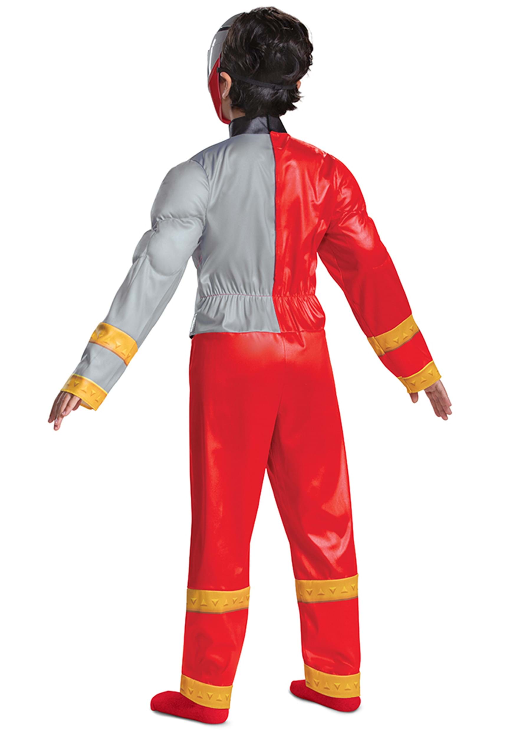 Power Rangers Kid's Dino Fury Red Ranger Costume 9 Power Rangers Kid's Dino Fury Red Ranger Costume