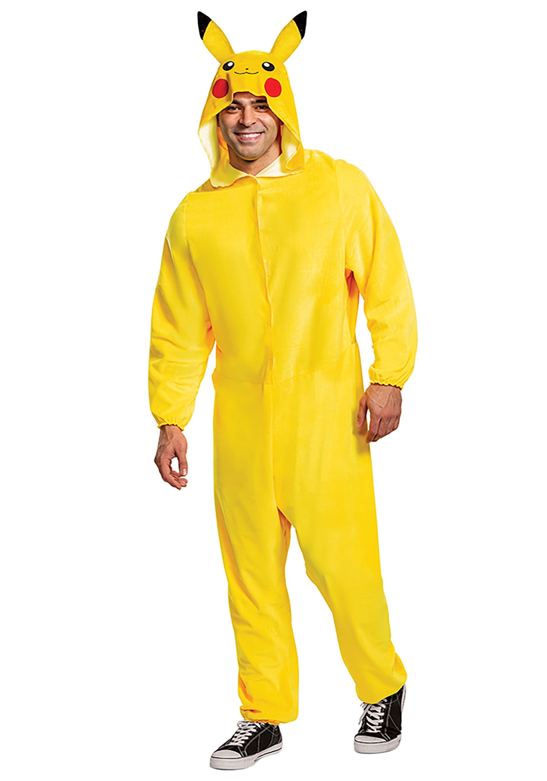 Pok茅mon: Adults Classic Pikachu Costume 1 Pok茅mon: Adults Classic Pikachu Costume
