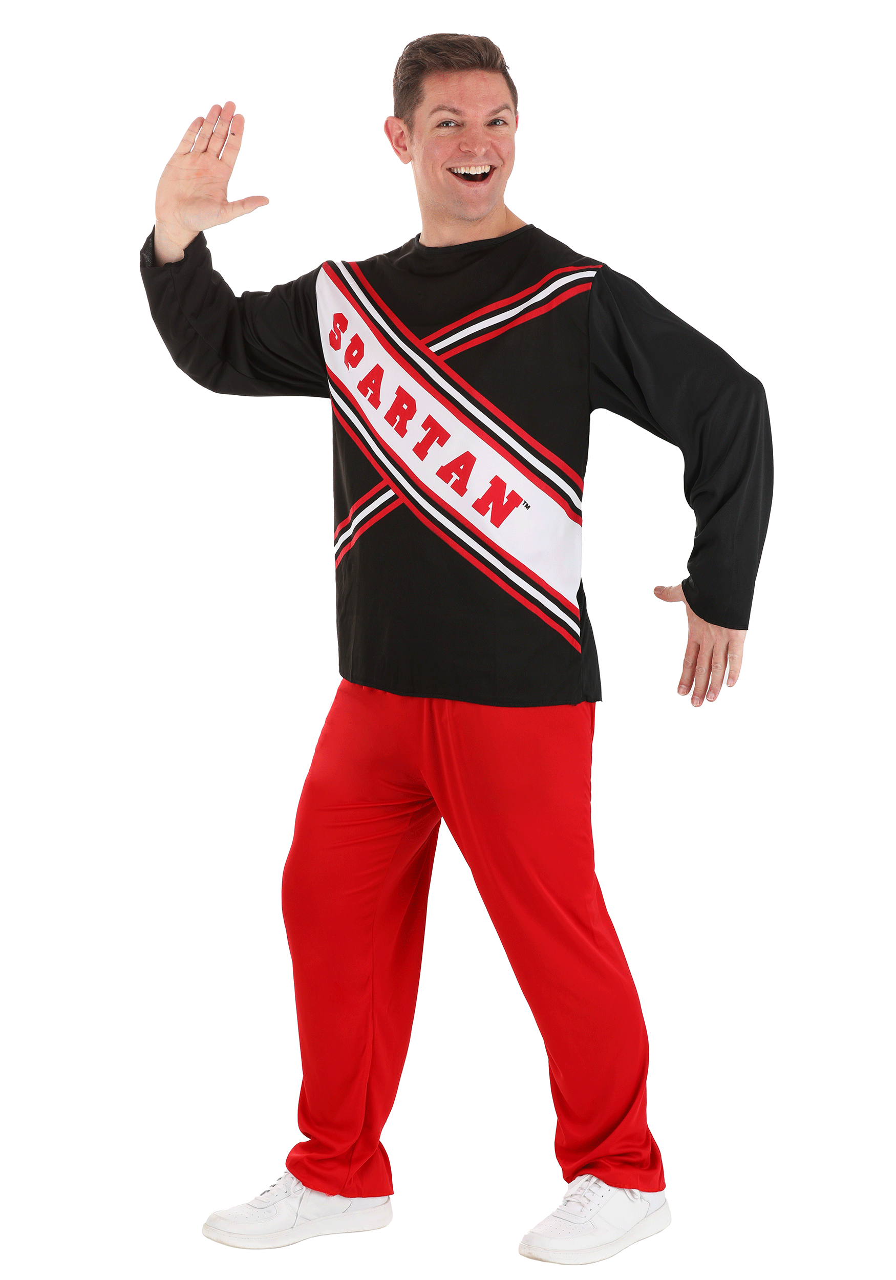 Plus Size Saturday Night Live Men's Spartan Cheerleader Costume