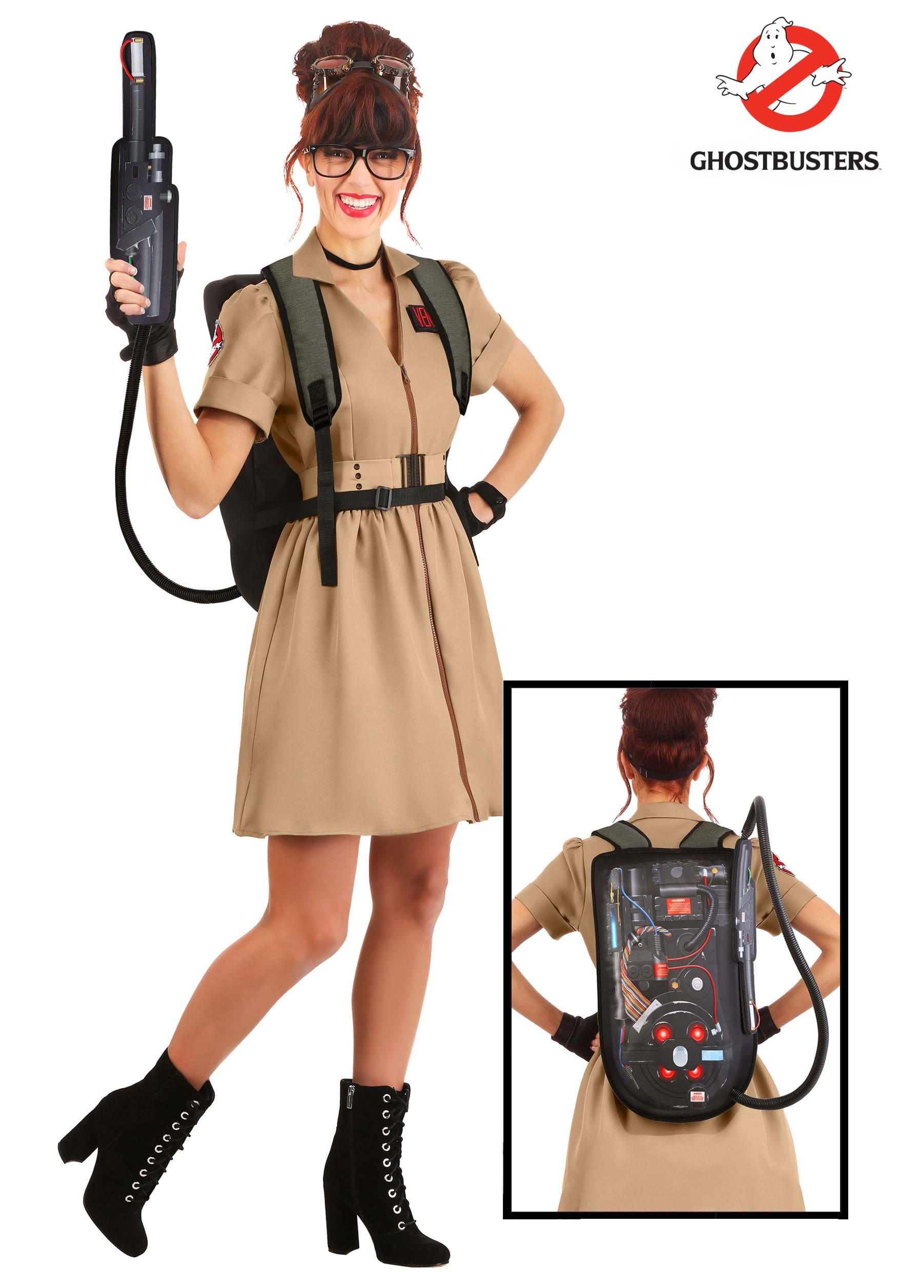 Ghostbusters Women's Costume Dress 1 Ghostbusters Women's Costume Dress