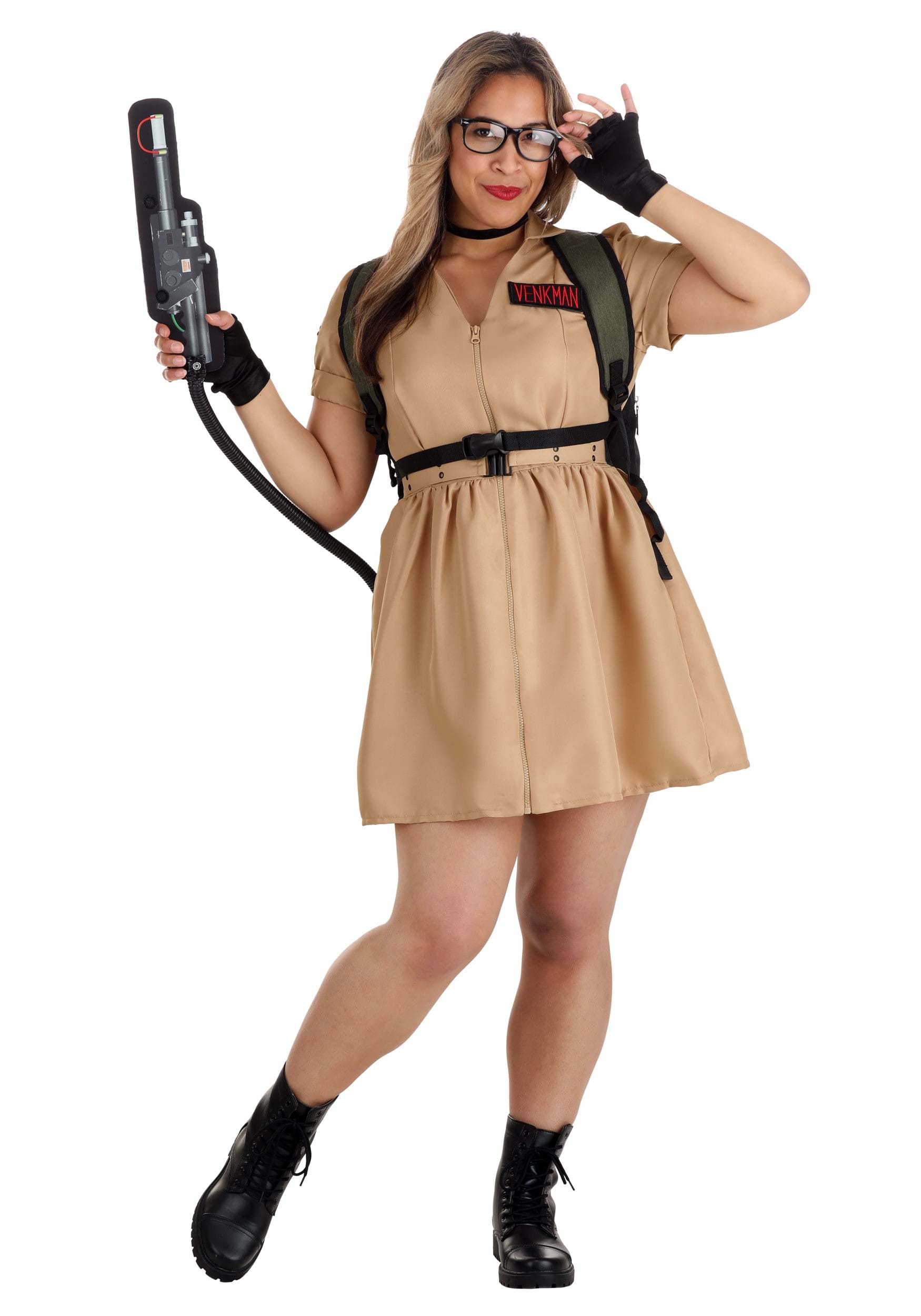 Ghostbusters Women's Costume Dress 3 Ghostbusters Women's Costume Dress