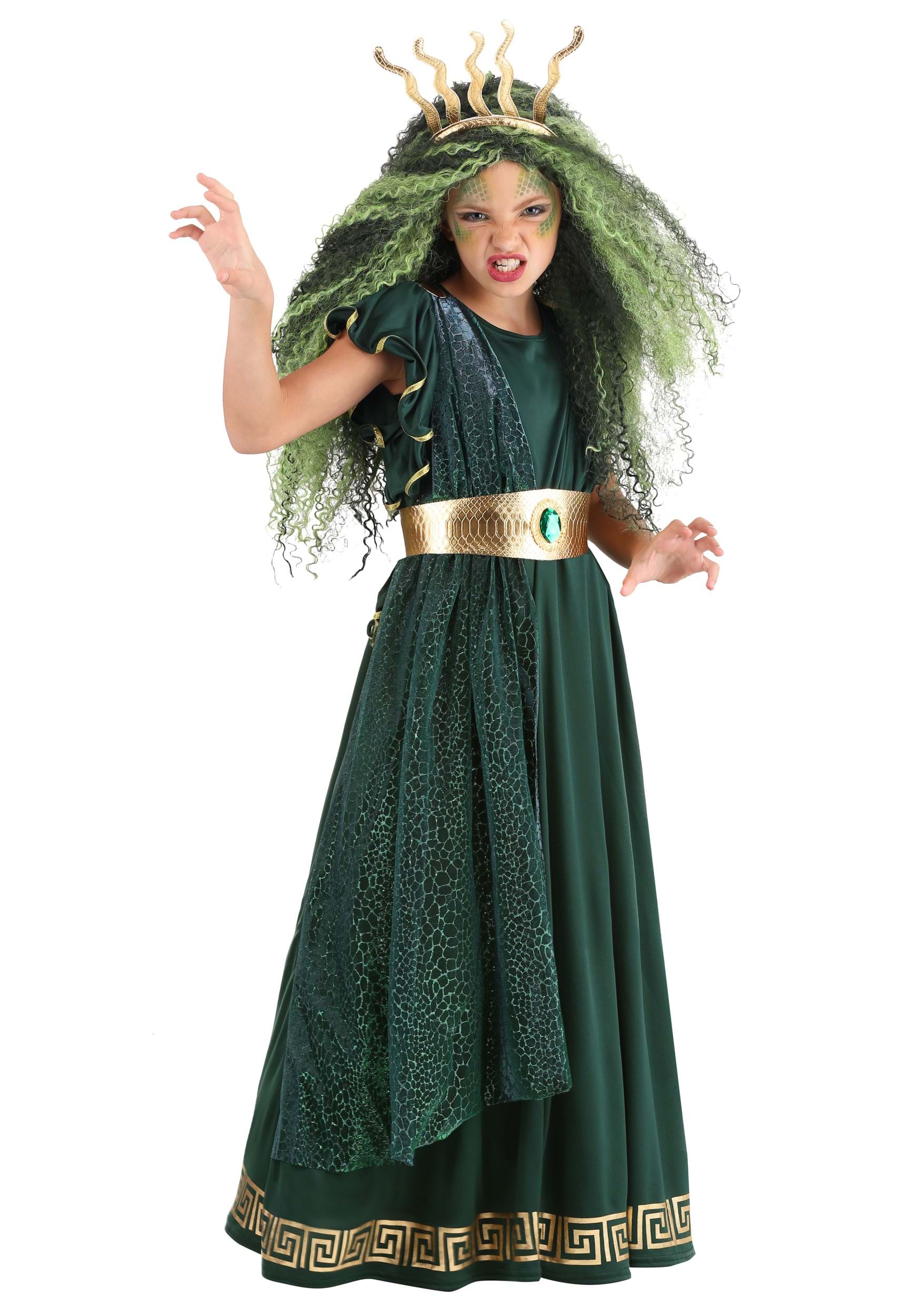 Medusa Girl's Costume