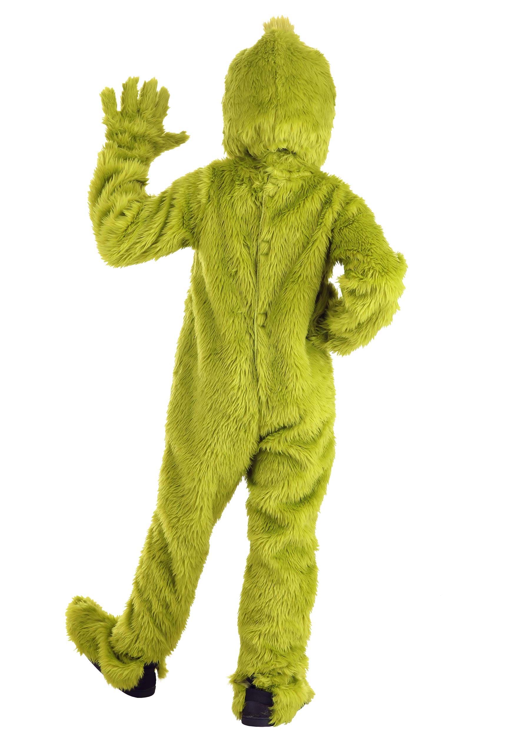 Dr. Seuss Grinch Open Face Kid's Costume
