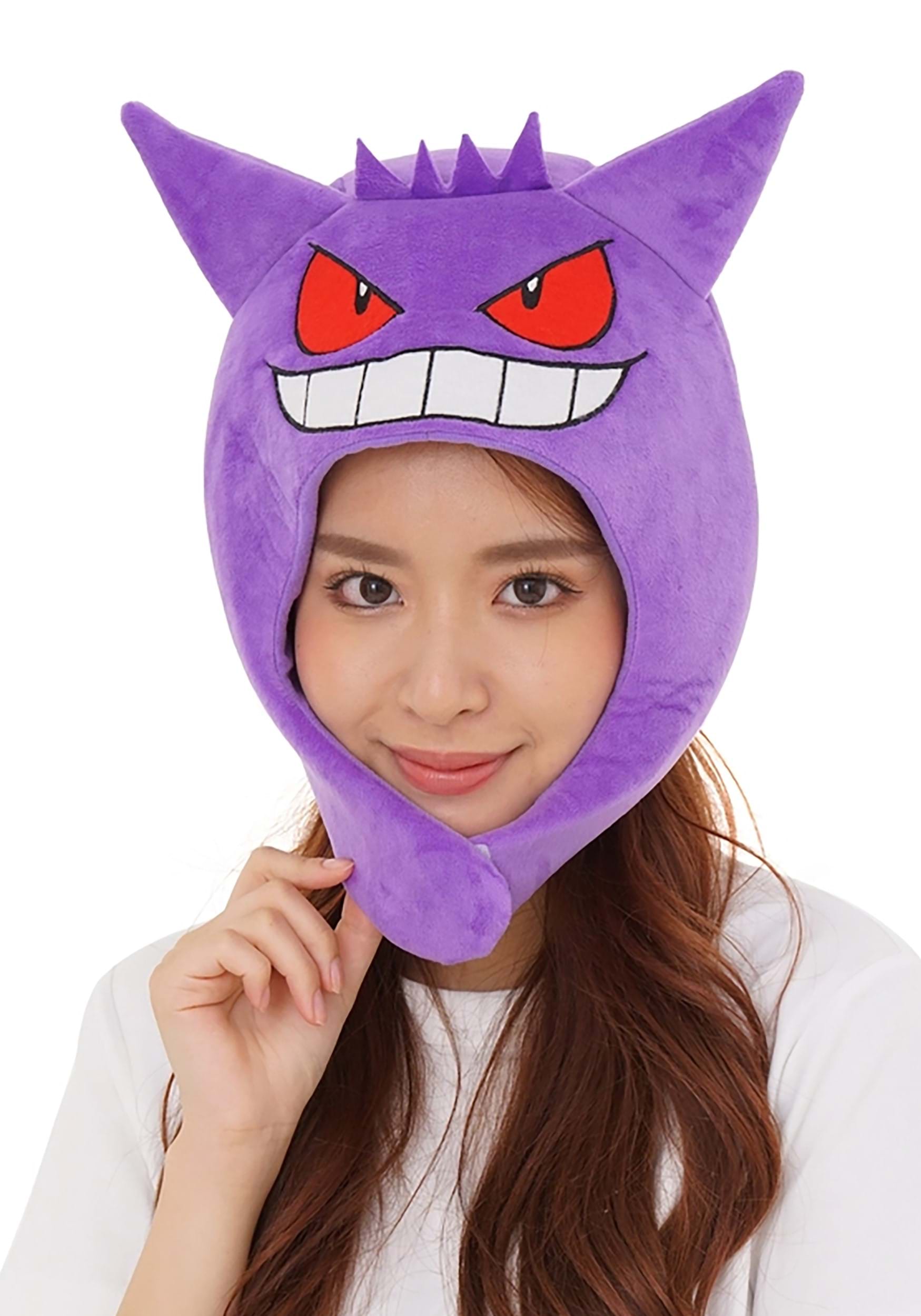 Gengar Pok茅mon Headpiece for Adults