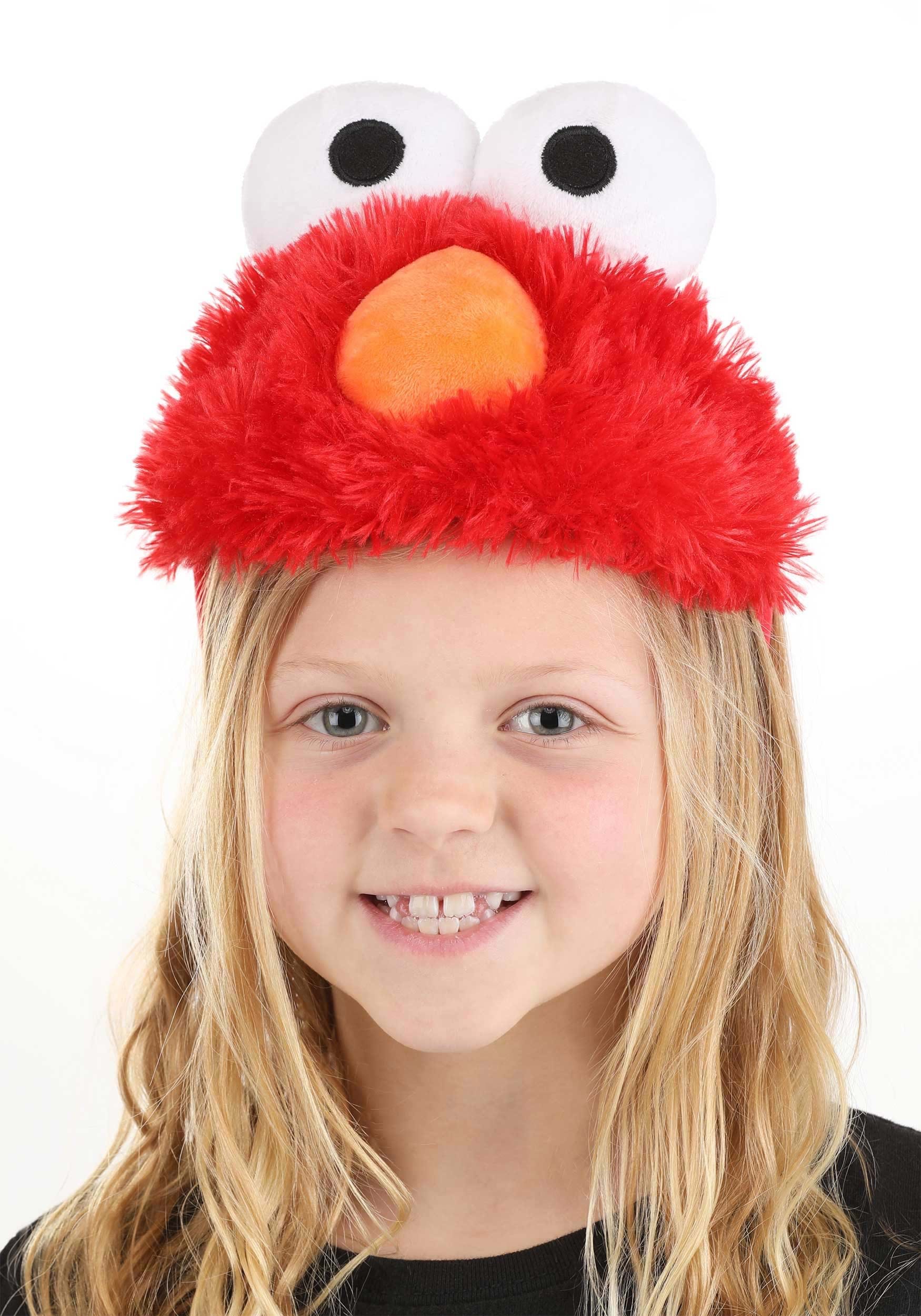 Sesame Street Elmo Face Costume Accessory Headband 2 Sesame Street Elmo Face Costume Accessory Headband