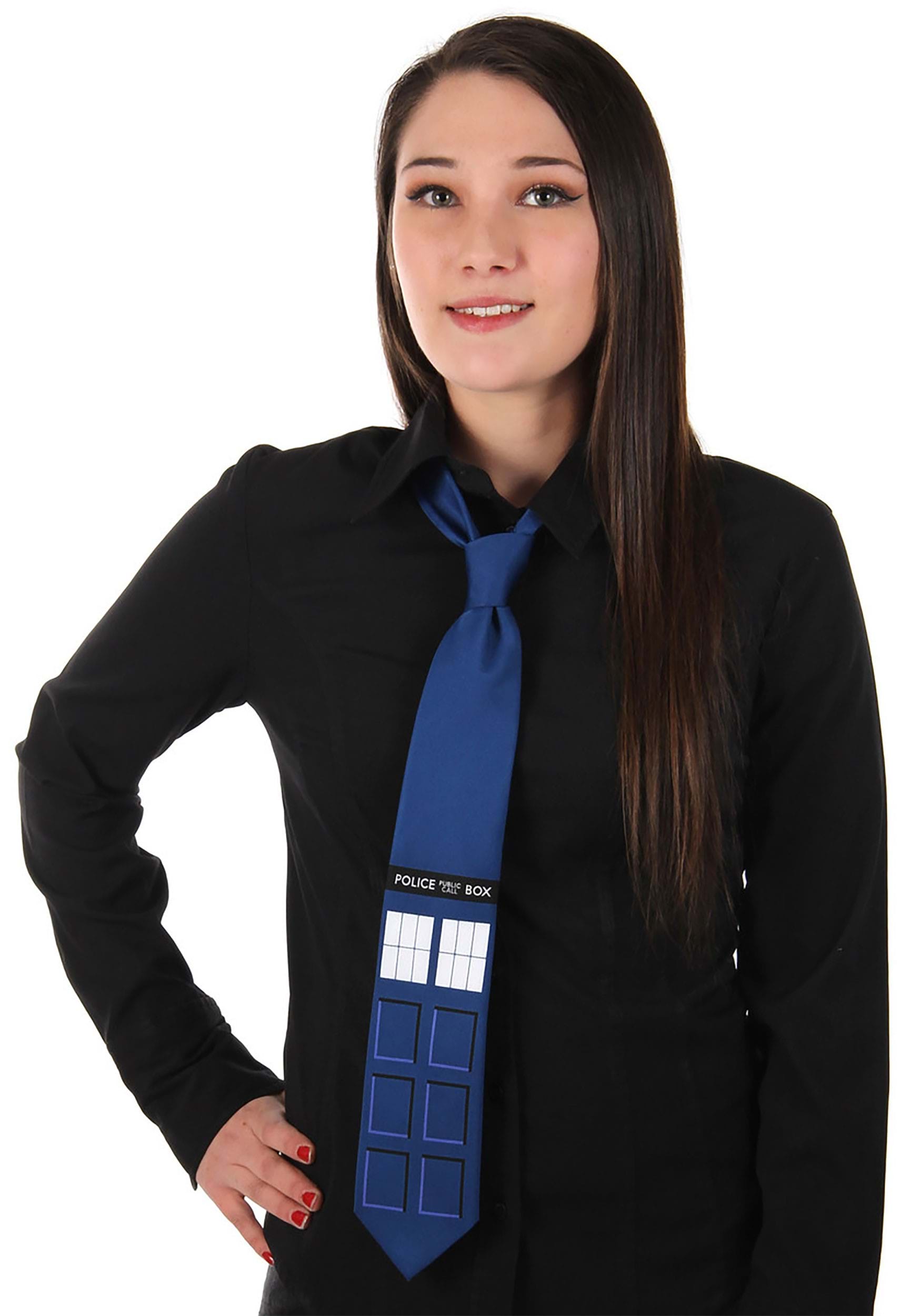 Doctor Who Adult TARDIS Necktie