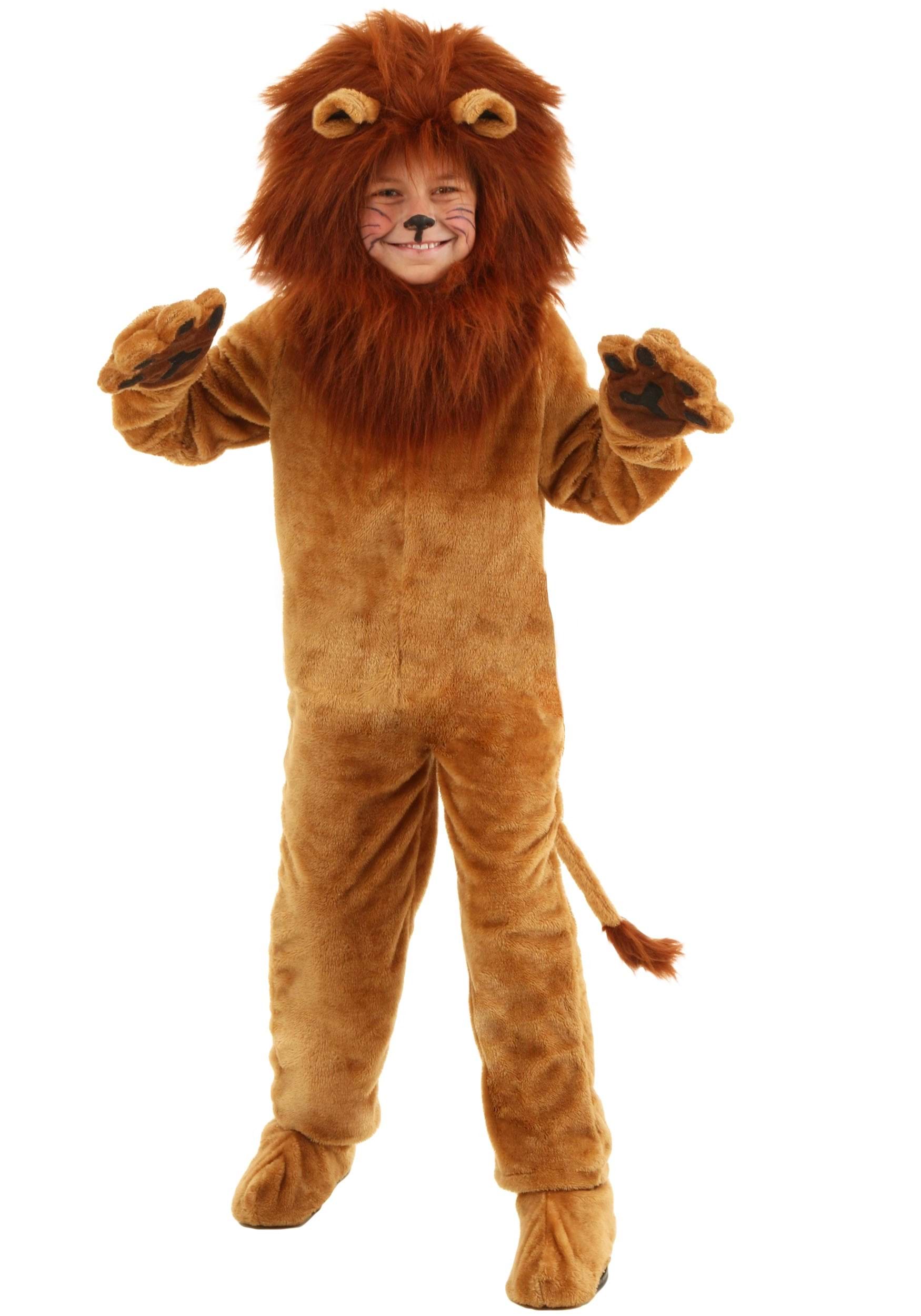 Deluxe Lion Kid's Costume