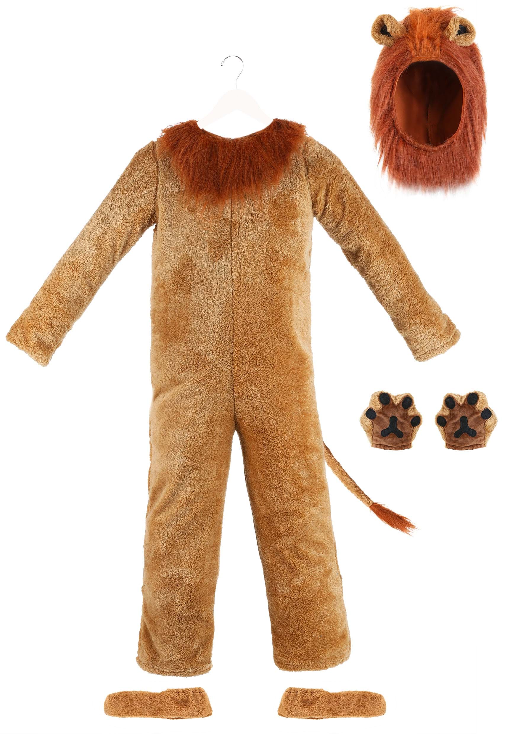 Deluxe Lion Kid's Costume 3 Deluxe Lion Kid's Costume