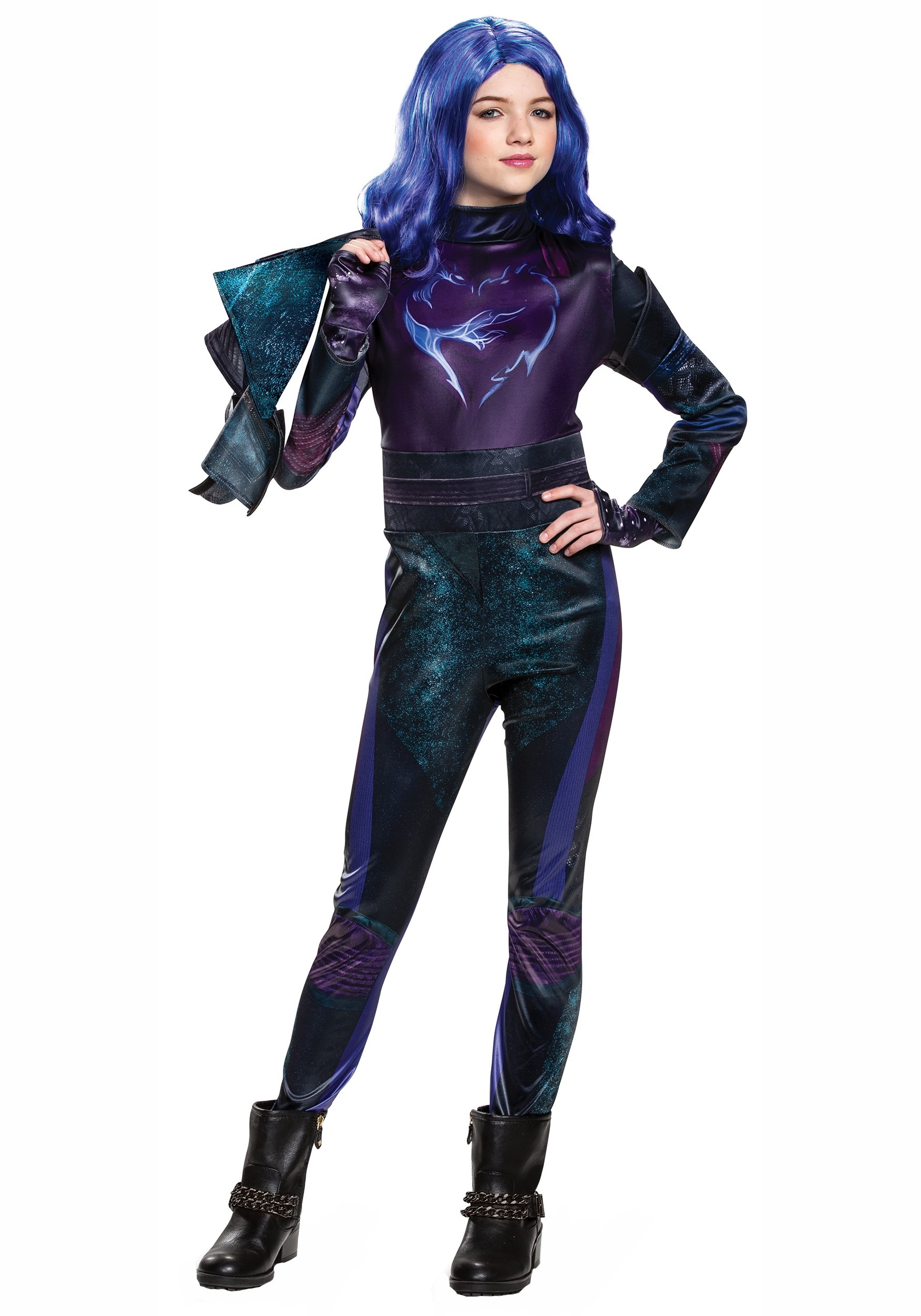 Disney Descendants 3 Deluxe Mal Girls Costume 2 Disney Descendants 3 Deluxe Mal Girls Costume