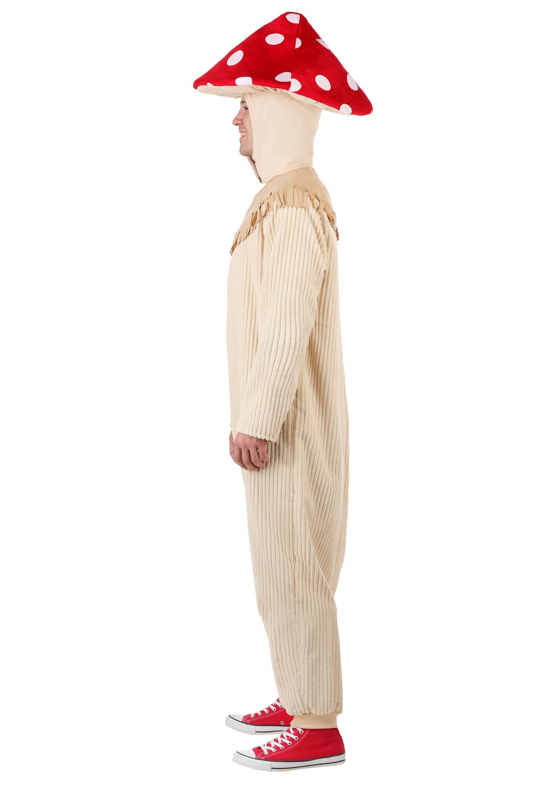 Adult Toadstool Mushroom Costume 3 Adult Toadstool Mushroom Costume