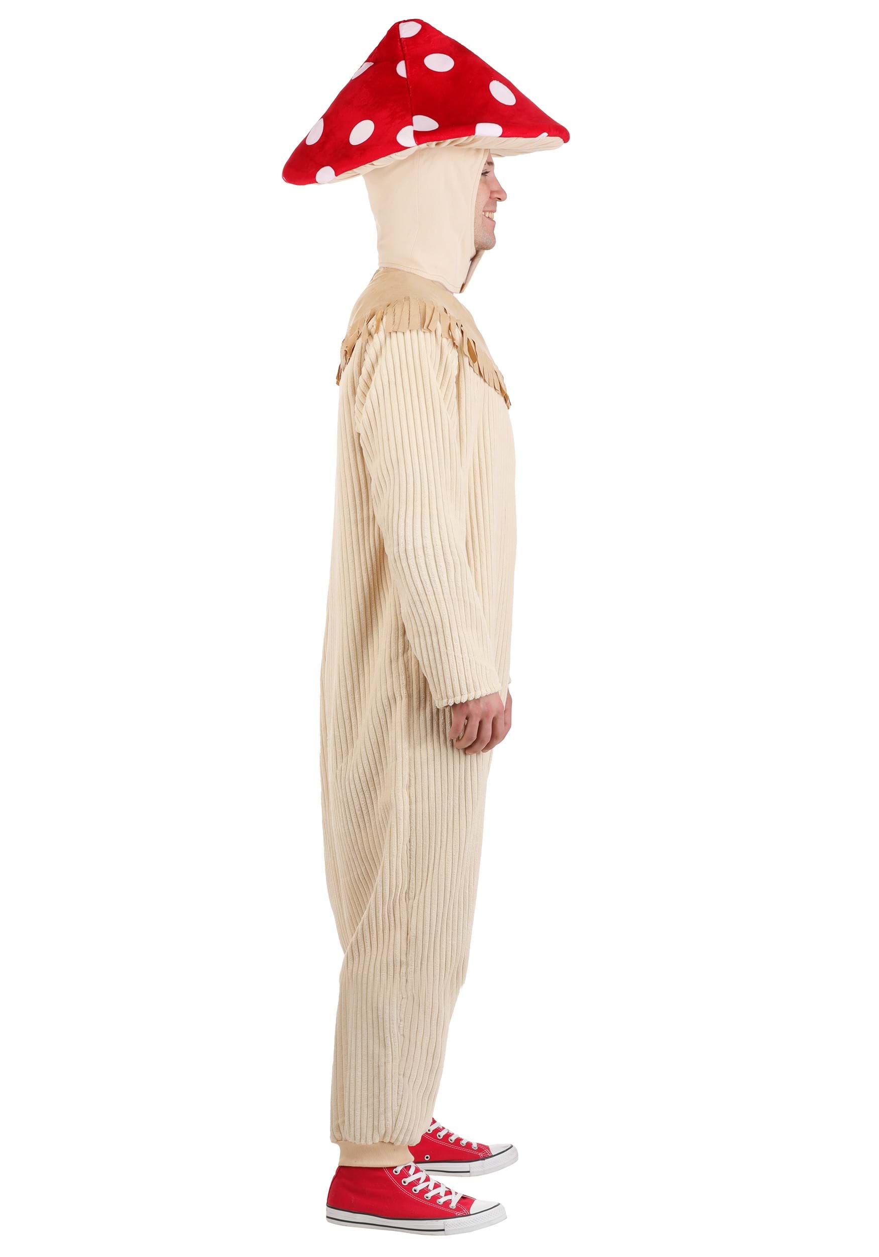 Adult Toadstool Mushroom Costume 4 Adult Toadstool Mushroom Costume