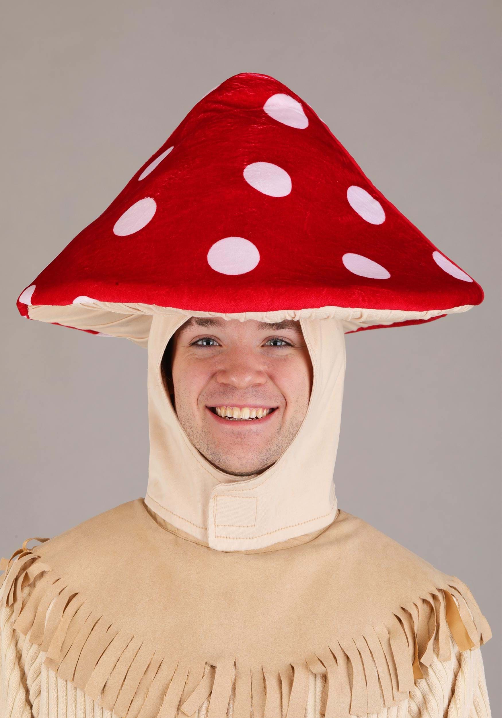 Adult Toadstool Mushroom Costume 5 Adult Toadstool Mushroom Costume