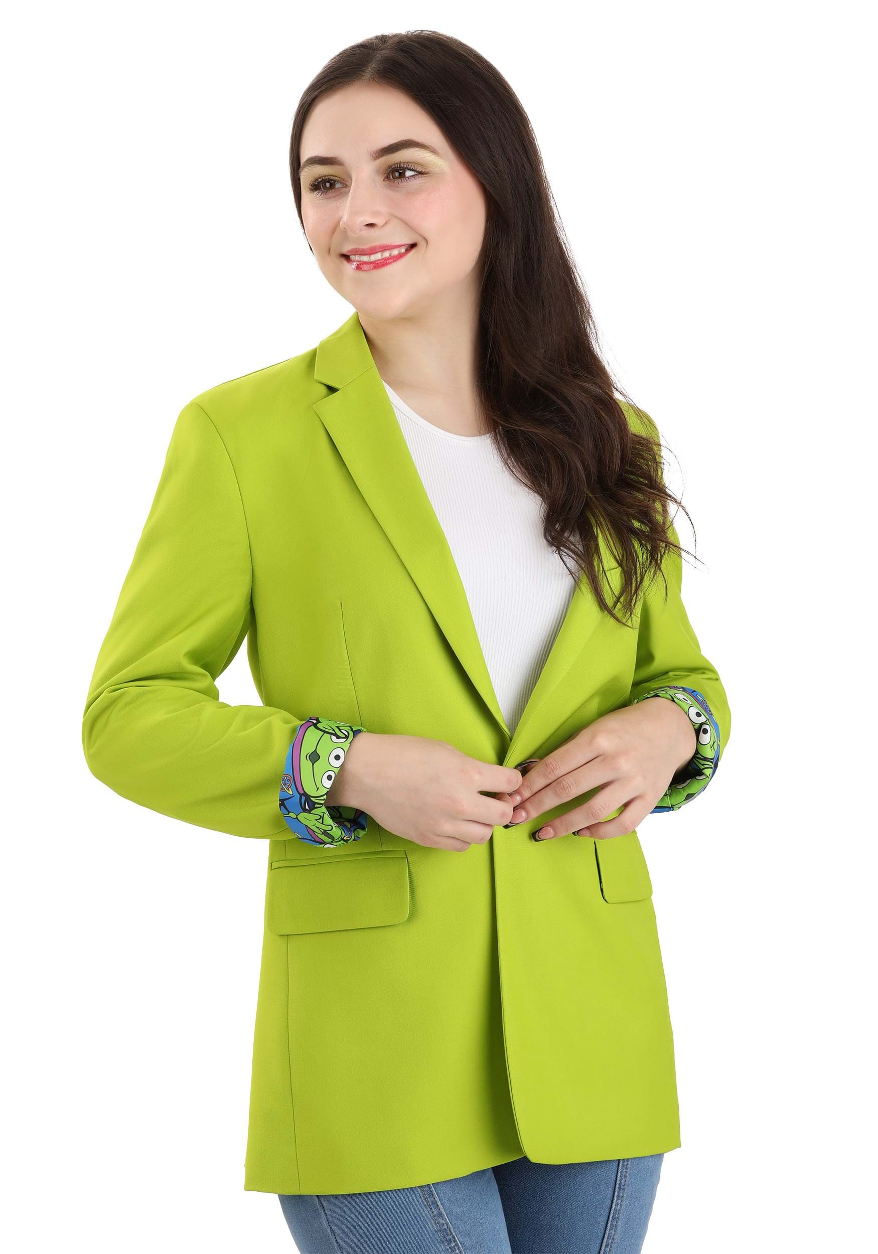 Disney & Pixar Toy Story Aliens Blazer for Women 8 Disney & Pixar Toy Story Aliens Blazer for Women