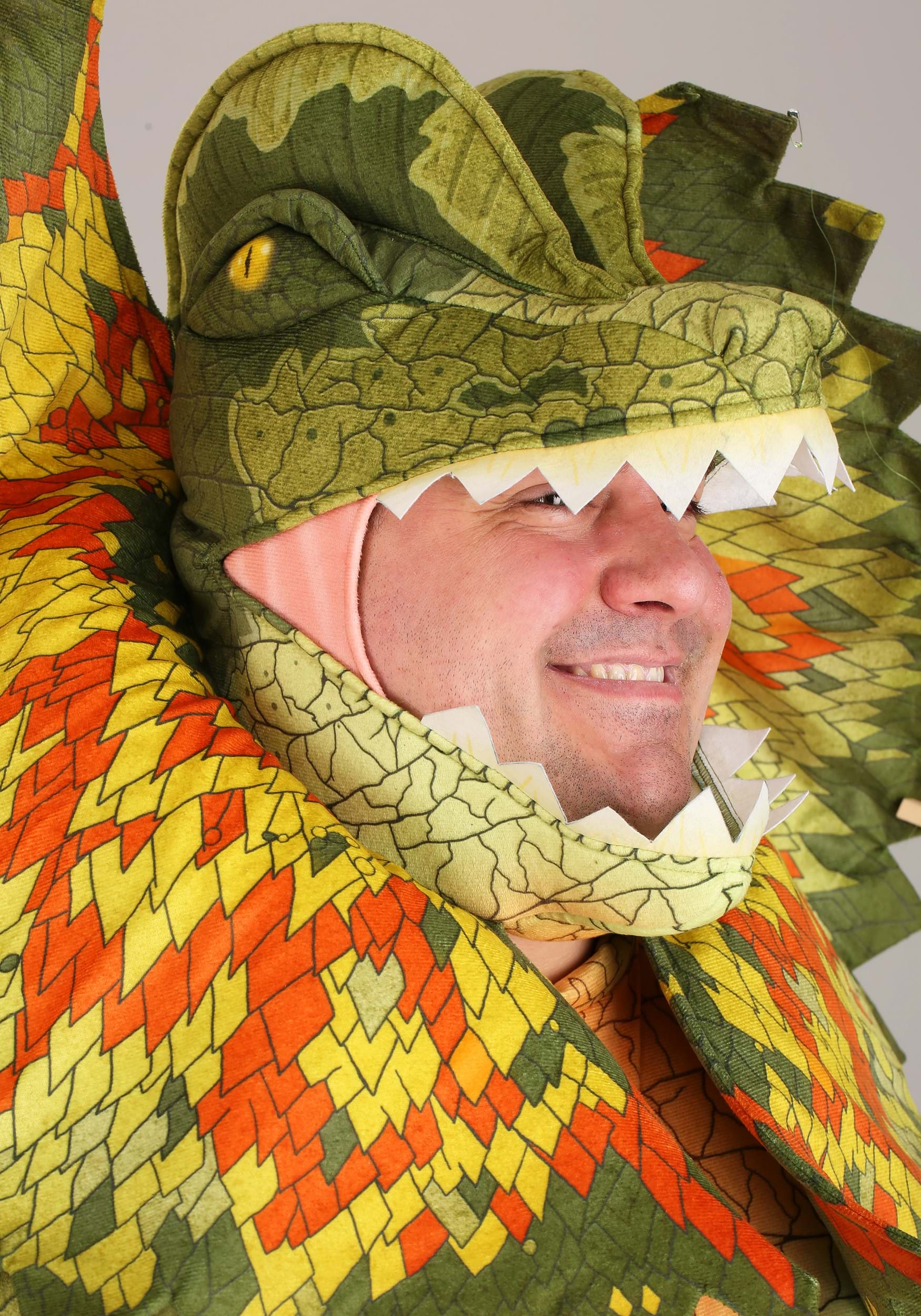 Adult Plus Size Dilophosaurus Costume