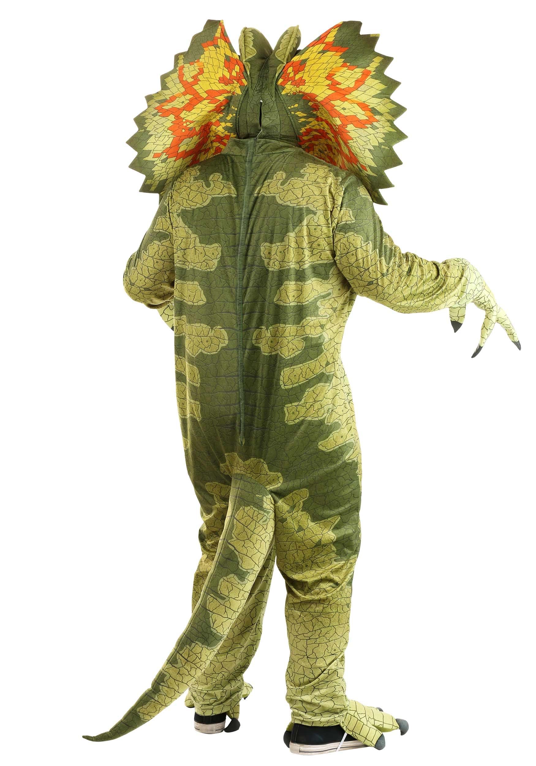 Adult Plus Size Dilophosaurus Costume