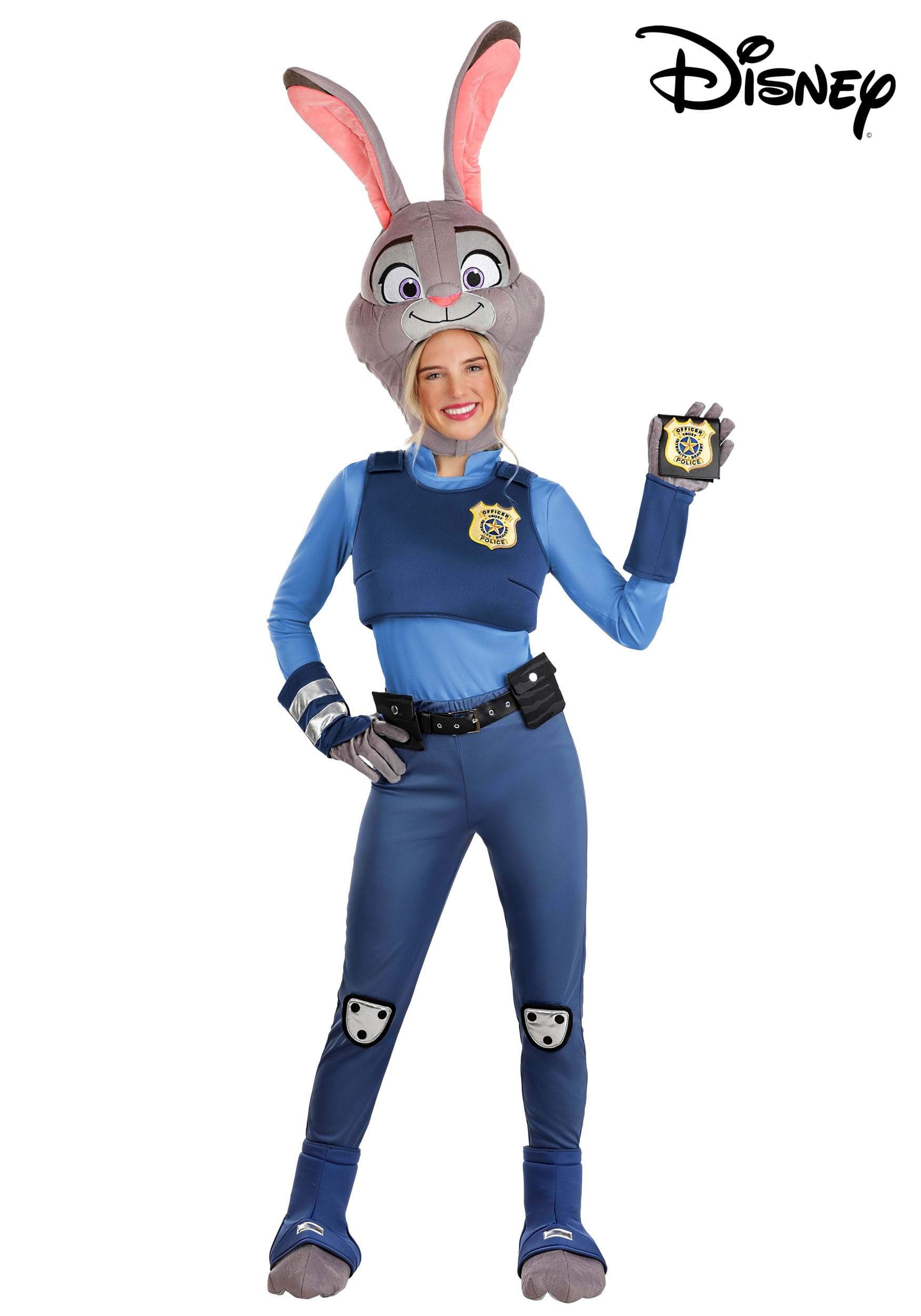 Women's Disney Zootopia Judy Hopps Costume 1 Women's Disney Zootopia Judy Hopps Costume