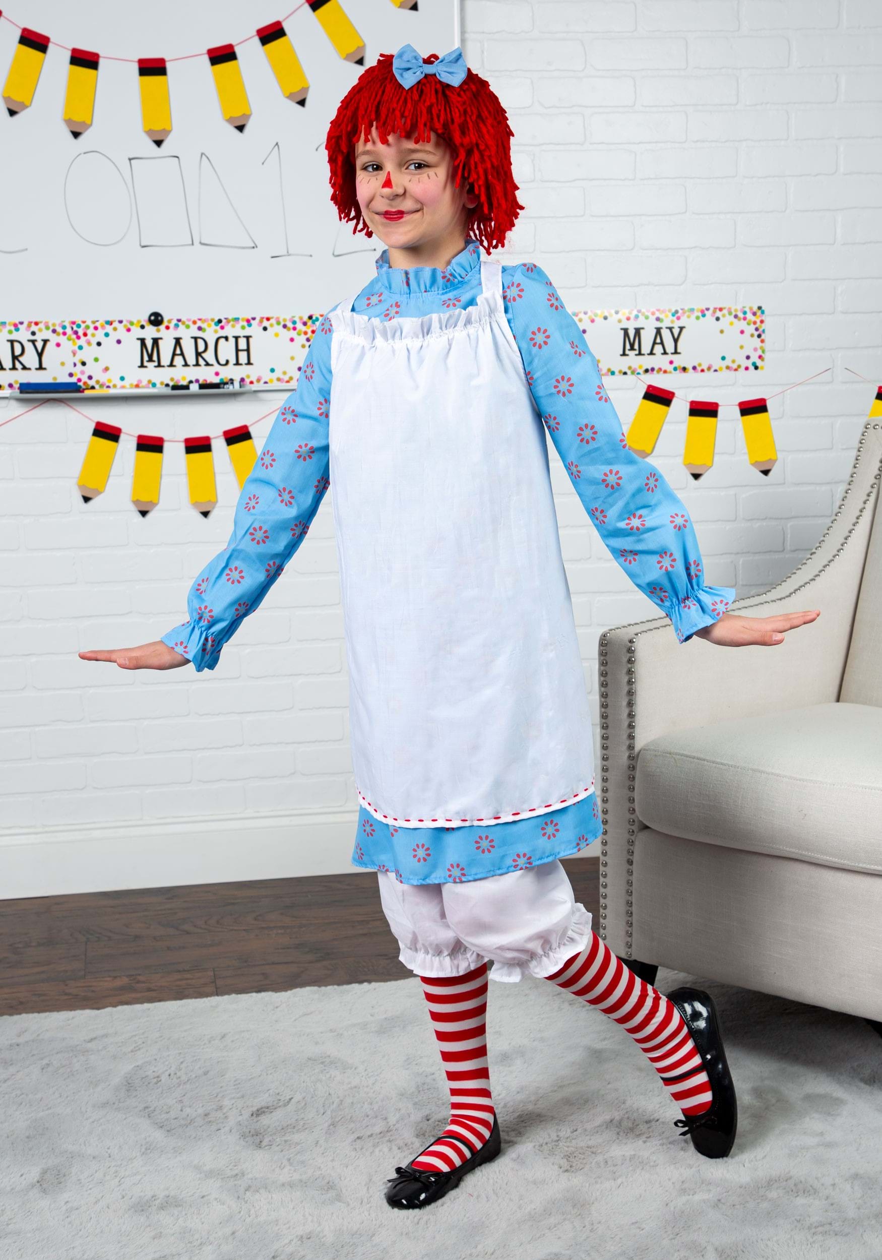 Exclusive Raggedy Ann Kid's Costume