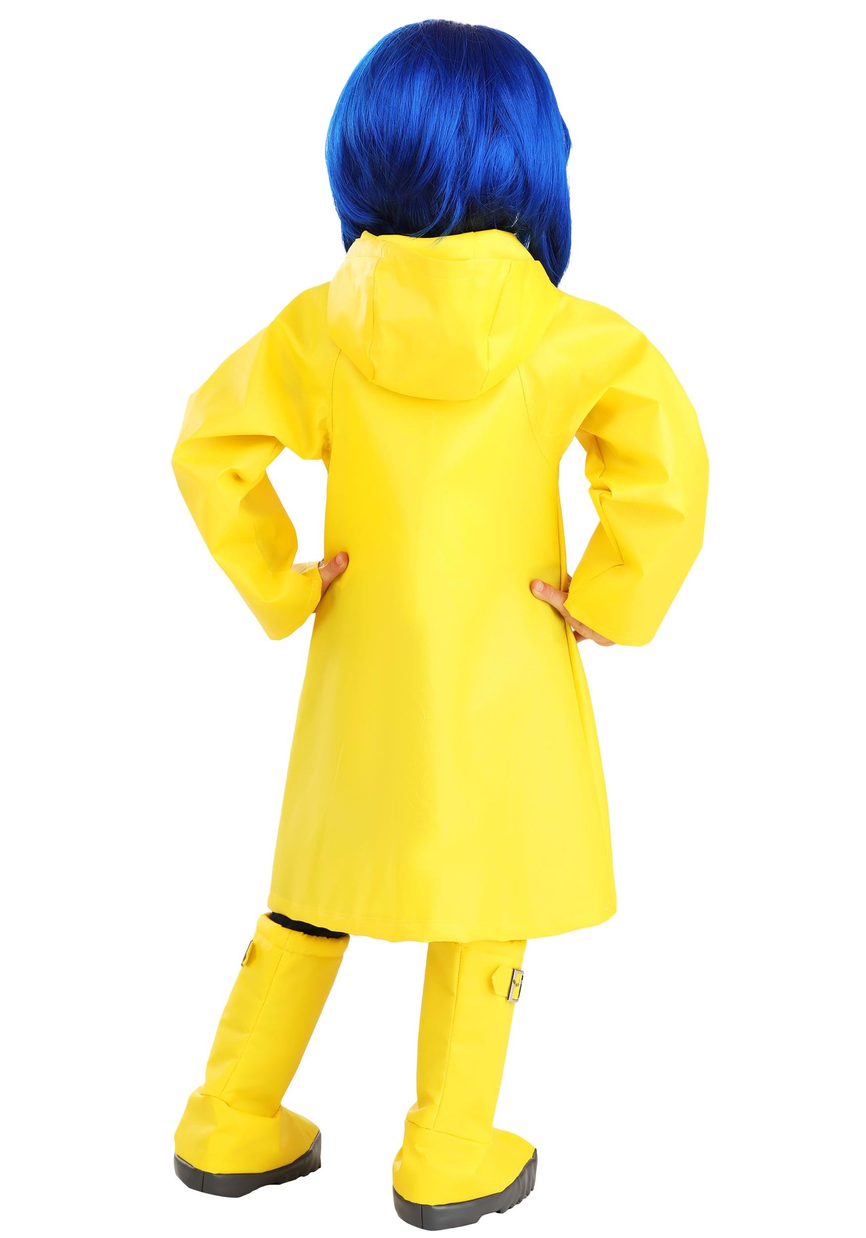 Toddler Costume Coraline Raincoat