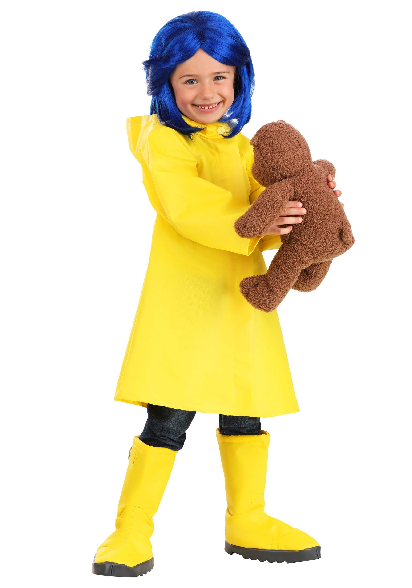 Toddler Costume Coraline Raincoat