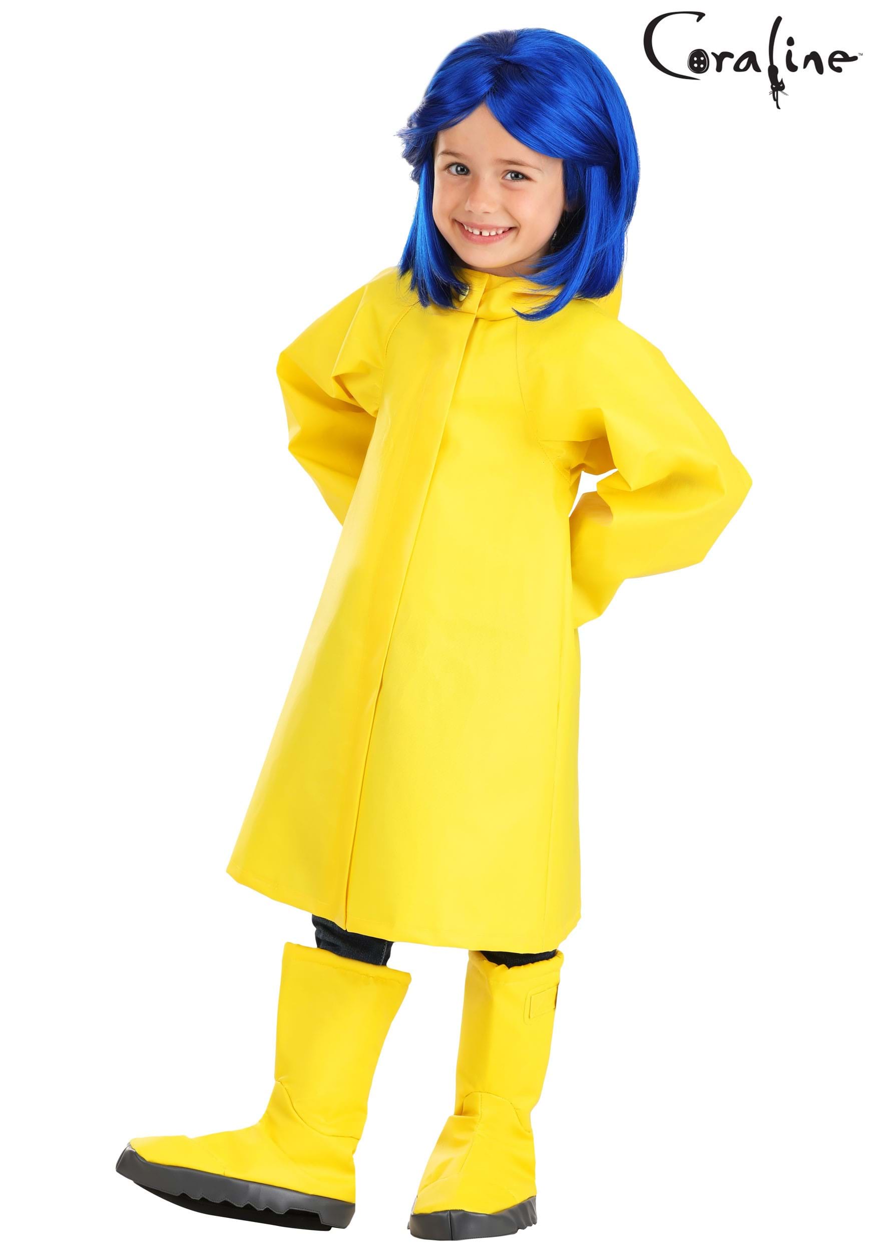 Toddler Costume Coraline Raincoat