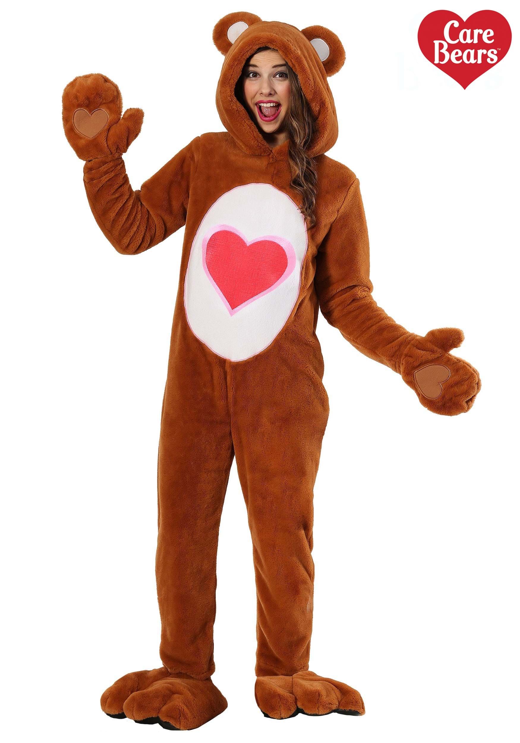 Adult Care Bears Deluxe Tenderheart Bear Costume