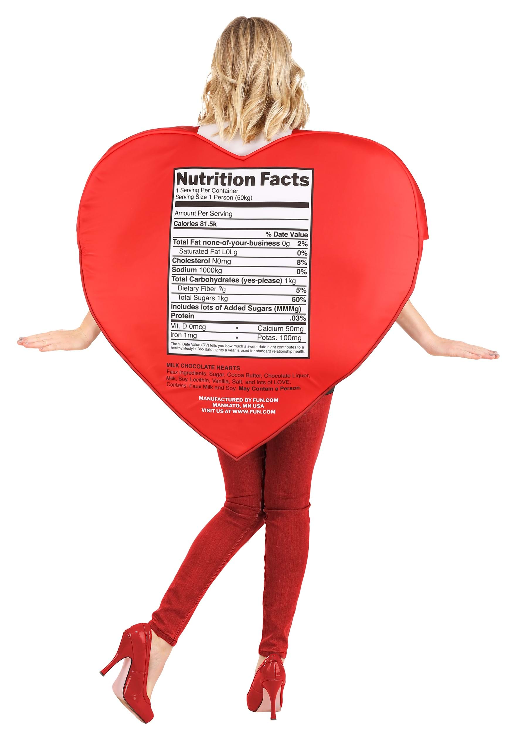 Heart Shaped Box of Chocolates Costume